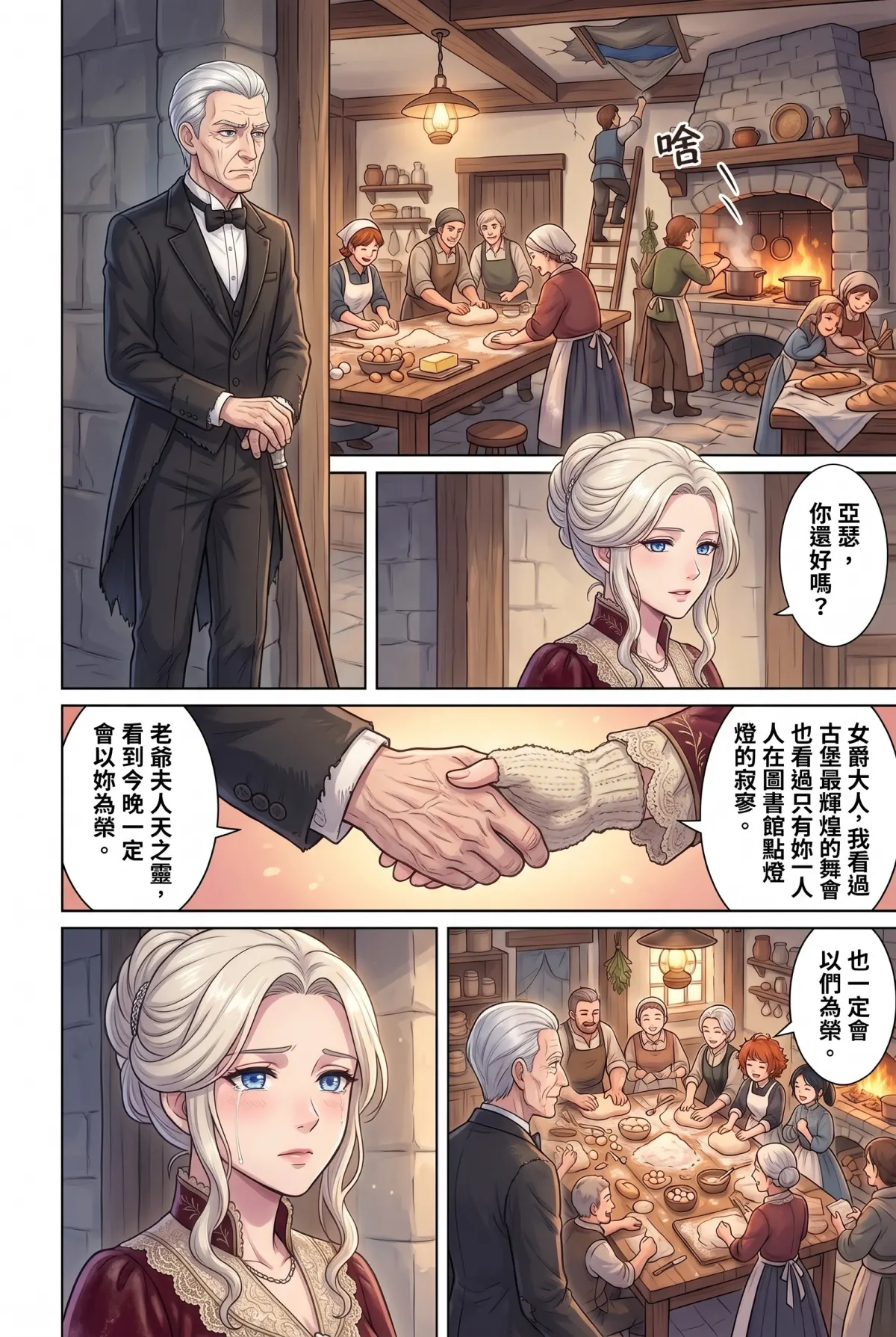 女爵大人，妳的紅茶又忘了加糖 第 15 集　女爵大人，妳的紅茶又忘了加糖 - 第十五章：亞瑟的榮光與全村的司康 第 15 頁