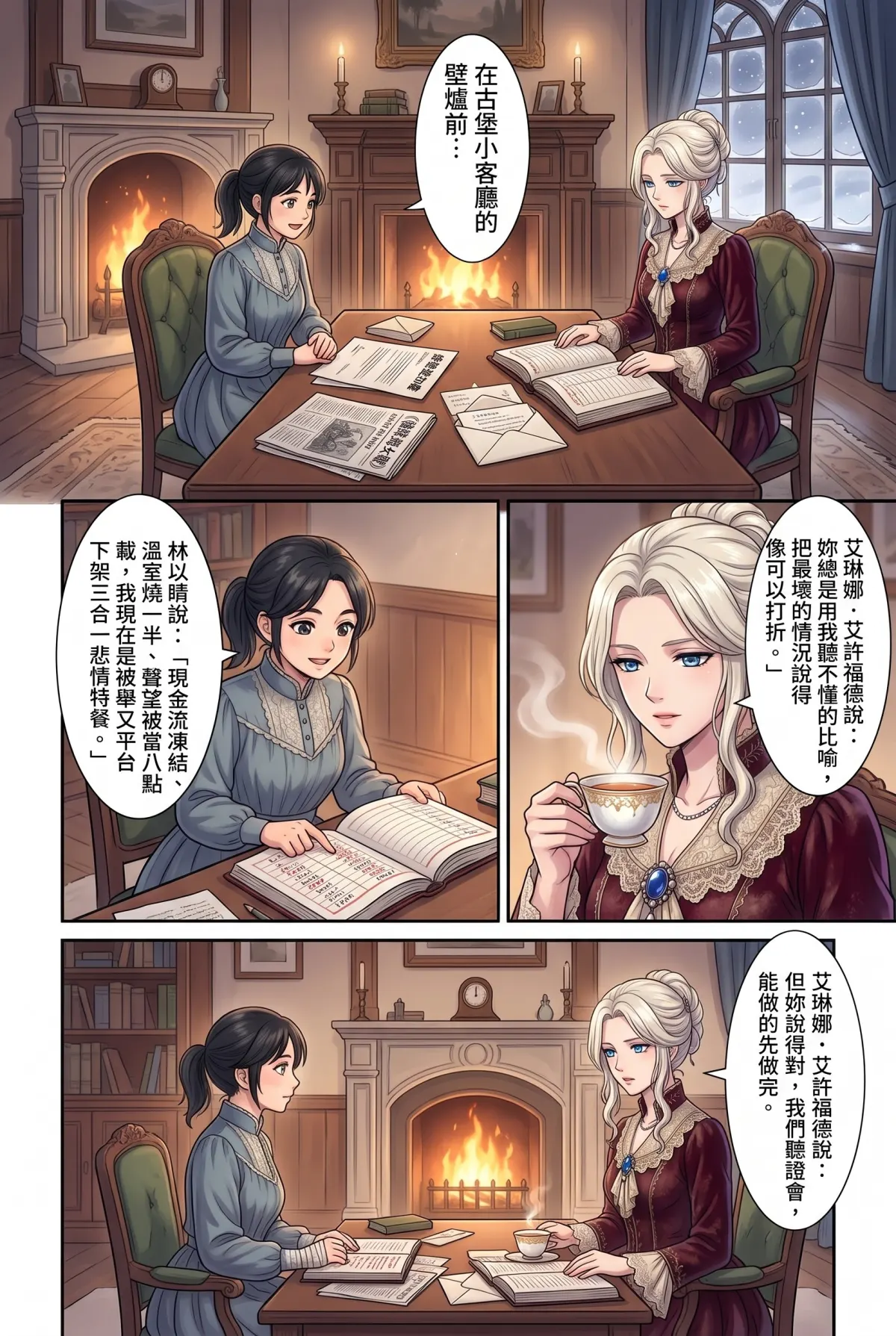 女爵大人，妳的紅茶又忘了加糖 第 15 集　女爵大人，妳的紅茶又忘了加糖 - 第十五章：亞瑟的榮光與全村的司康 第 5 頁