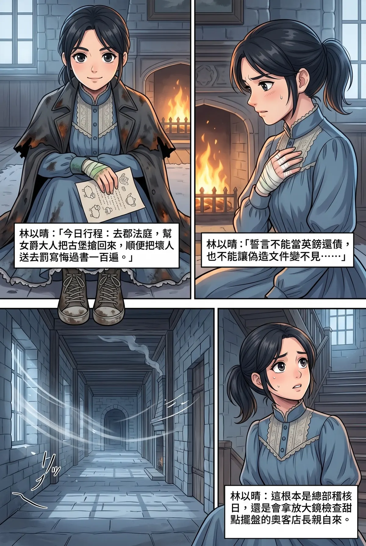 女爵大人，妳的紅茶又忘了加糖 第 17 集　女爵大人，妳的紅茶又忘了加糖 - 第十七章：最後通牒與法庭前的對峙 第 2 頁