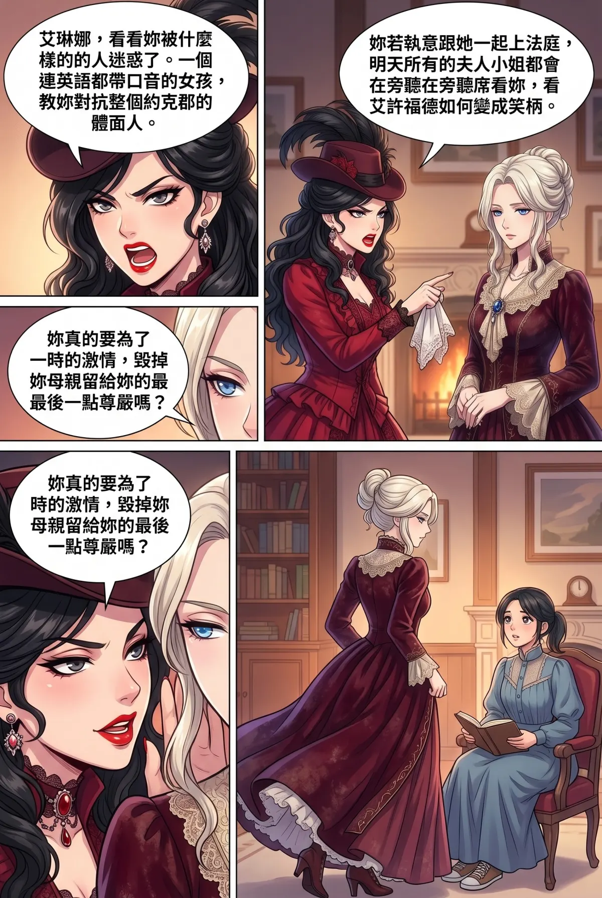 女爵大人，妳的紅茶又忘了加糖 第 17 集　女爵大人，妳的紅茶又忘了加糖 - 第十七章：最後通牒與法庭前的對峙 第 12 頁