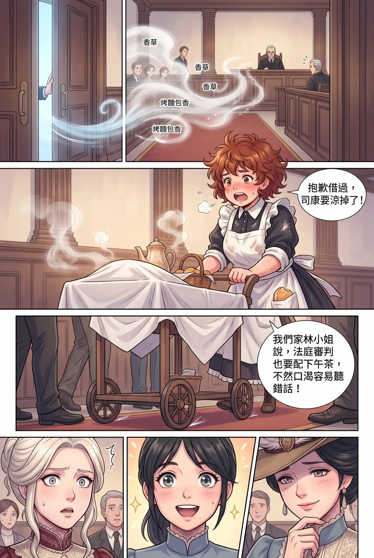 女爵大人，妳的紅茶又忘了加糖 第 18 集　女爵大人，妳的紅茶又忘了加糖 - 第十八章：社交法庭上的逆轉品茶會 第 11 頁