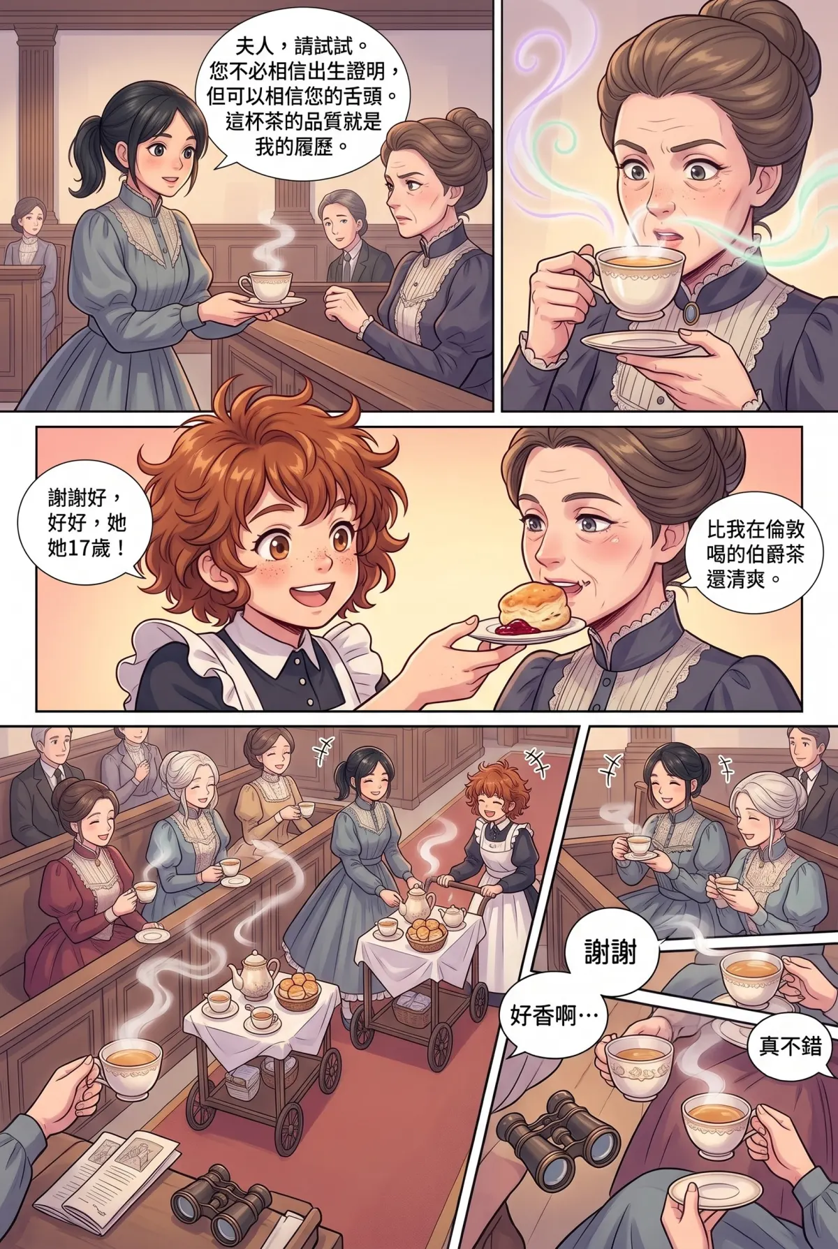 女爵大人，妳的紅茶又忘了加糖 第 18 集　女爵大人，妳的紅茶又忘了加糖 - 第十八章：社交法庭上的逆轉品茶會 第 13 頁