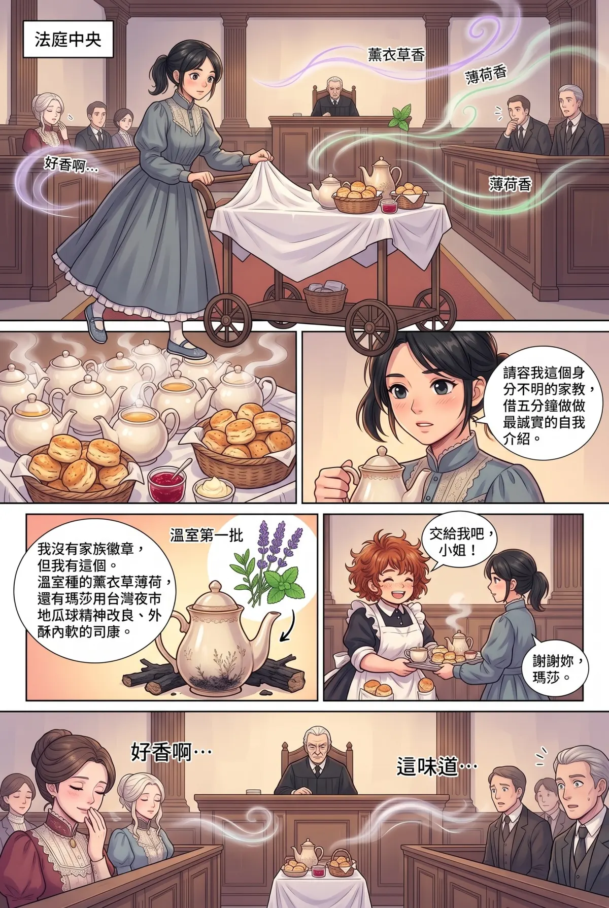 女爵大人，妳的紅茶又忘了加糖 第 18 集　女爵大人，妳的紅茶又忘了加糖 - 第十八章：社交法庭上的逆轉品茶會 第 12 頁