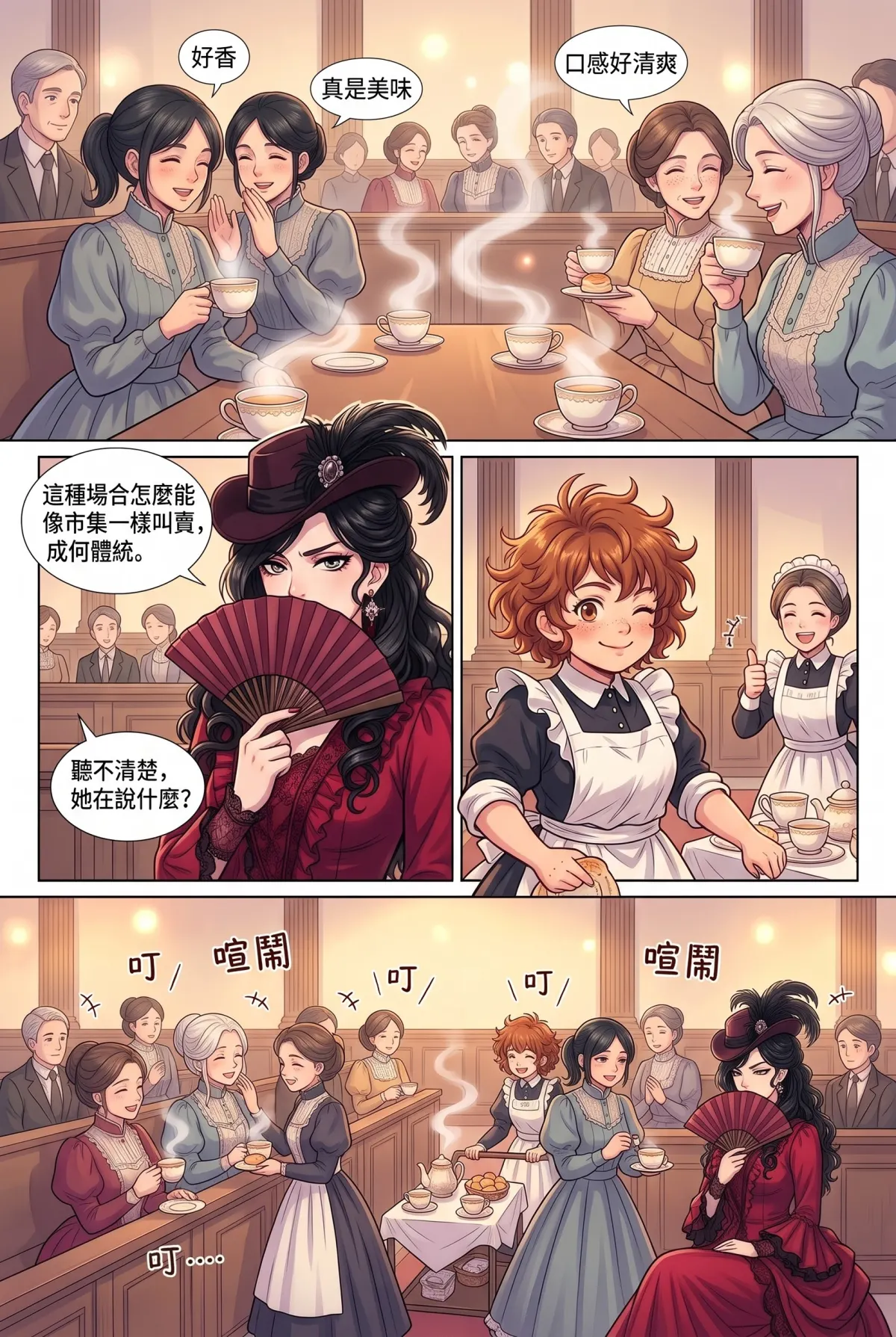 女爵大人，妳的紅茶又忘了加糖 第 18 集　女爵大人，妳的紅茶又忘了加糖 - 第十八章：社交法庭上的逆轉品茶會 第 14 頁