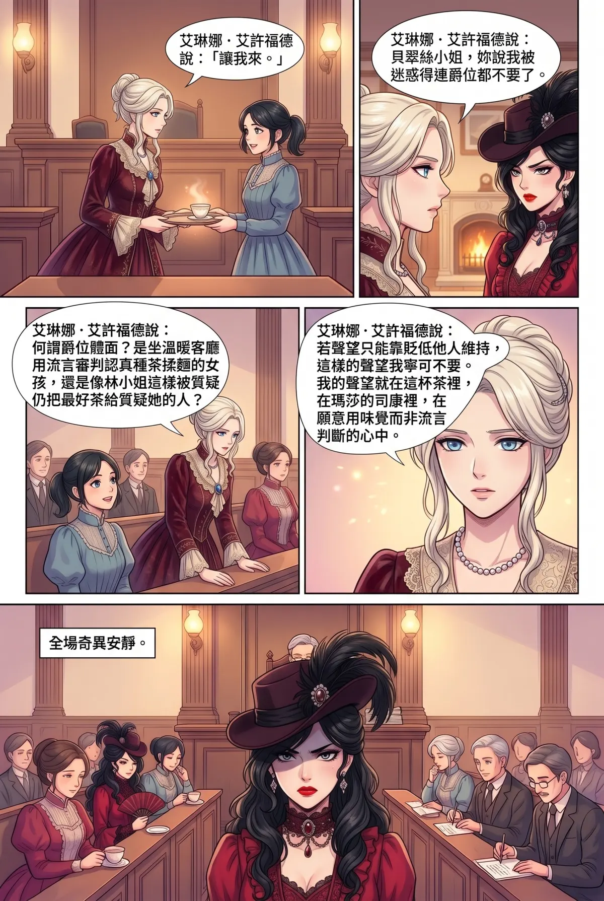 女爵大人，妳的紅茶又忘了加糖 第 18 集　女爵大人，妳的紅茶又忘了加糖 - 第十八章：社交法庭上的逆轉品茶會 第 16 頁