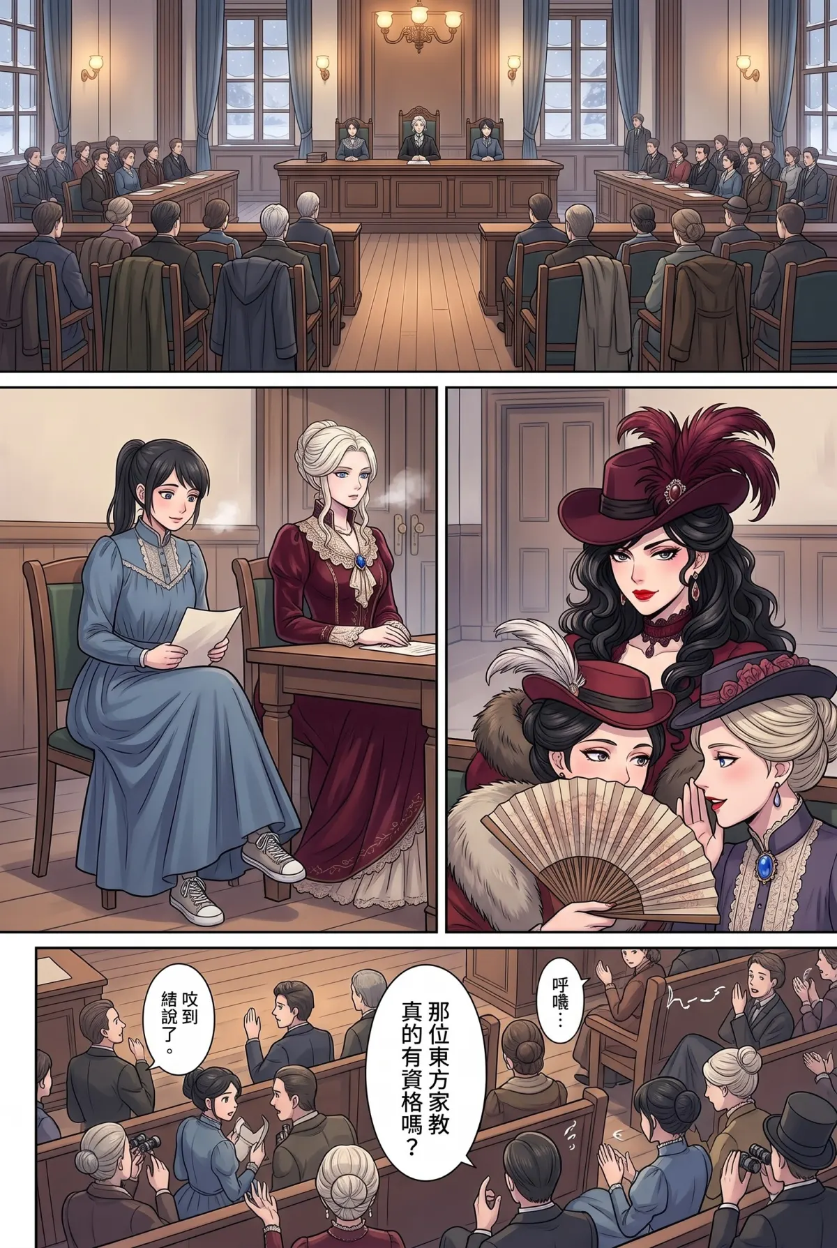 女爵大人，妳的紅茶又忘了加糖 第 18 集　女爵大人，妳的紅茶又忘了加糖 - 第十八章：社交法庭上的逆轉品茶會 第 5 頁