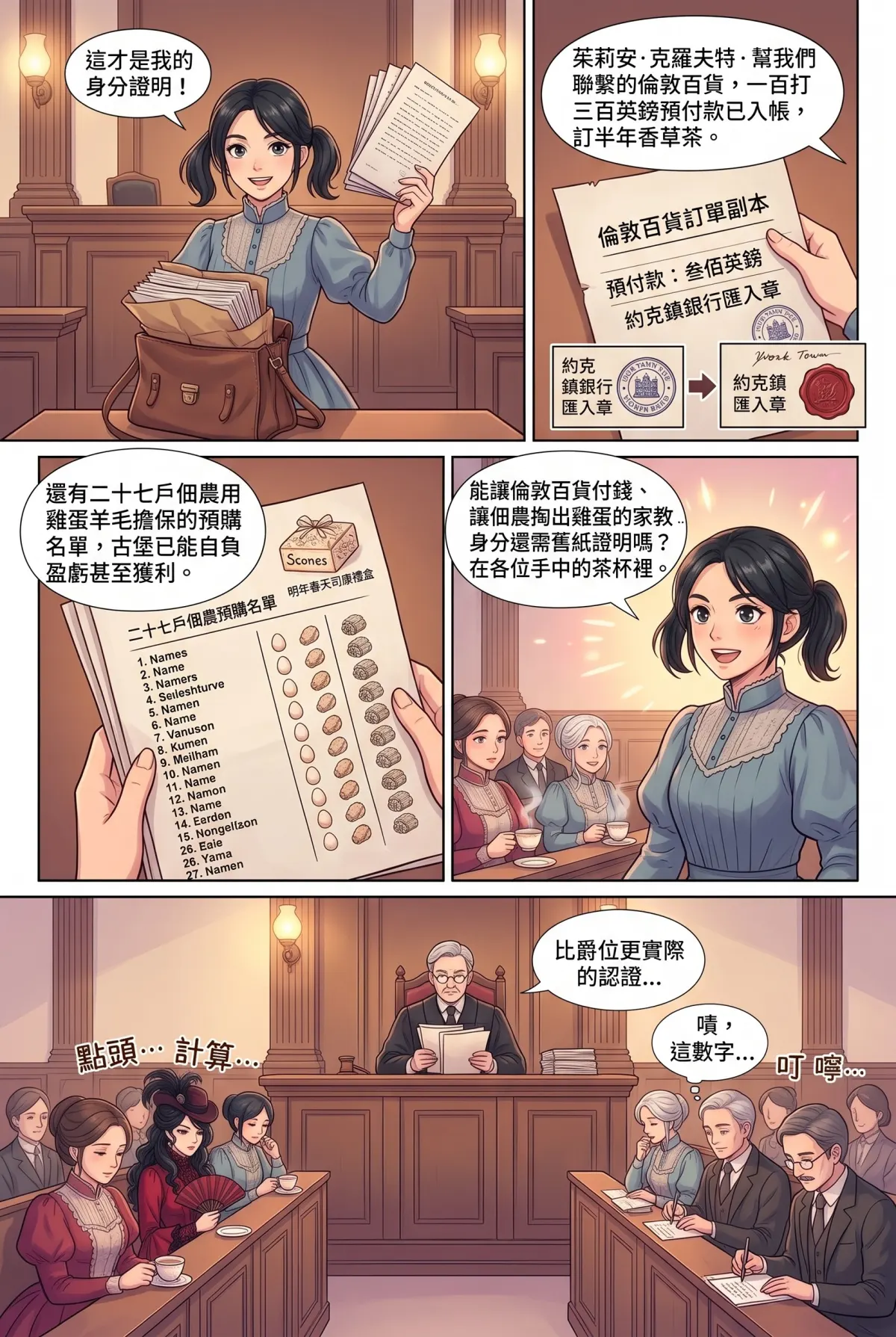女爵大人，妳的紅茶又忘了加糖 第 18 集　女爵大人，妳的紅茶又忘了加糖 - 第十八章：社交法庭上的逆轉品茶會 第 15 頁