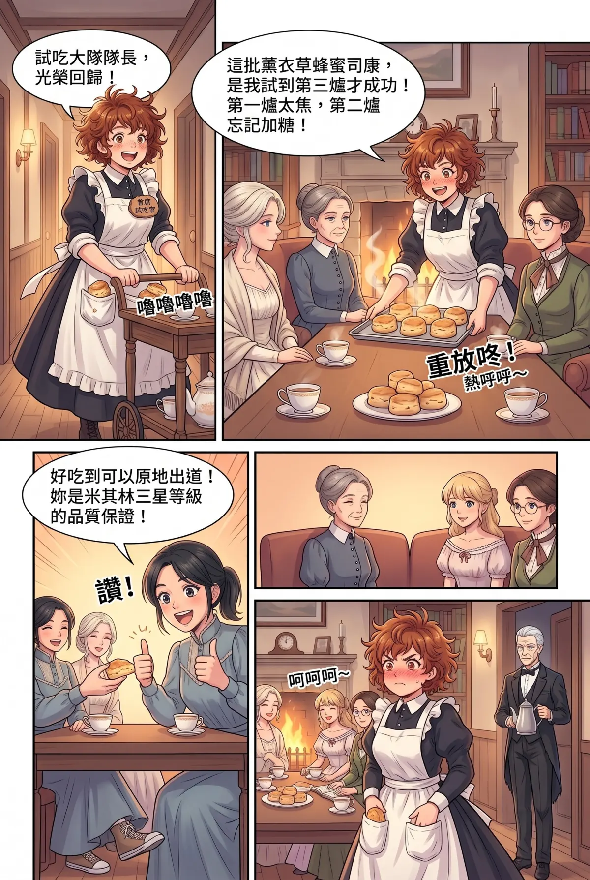 女爵大人，妳的紅茶又忘了加糖 第 20 集　女爵大人，妳的紅茶又忘了加糖 - 第二十章：把古堡變成家，與妳的每杯紅茶 第 5 頁