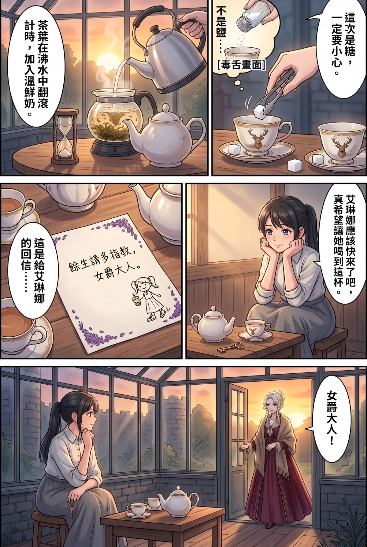 女爵大人，妳的紅茶又忘了加糖 第 20 集　女爵大人，妳的紅茶又忘了加糖 - 第二十章：把古堡變成家，與妳的每杯紅茶 第 11 頁