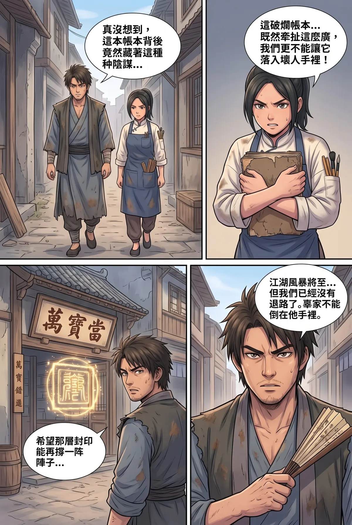 《我的七個債主又為我打起來了》 第 2 集　《我的七個債主又為我打起來了》 - 第二章：破爛帳本裡的核彈級八卦 第 15 頁