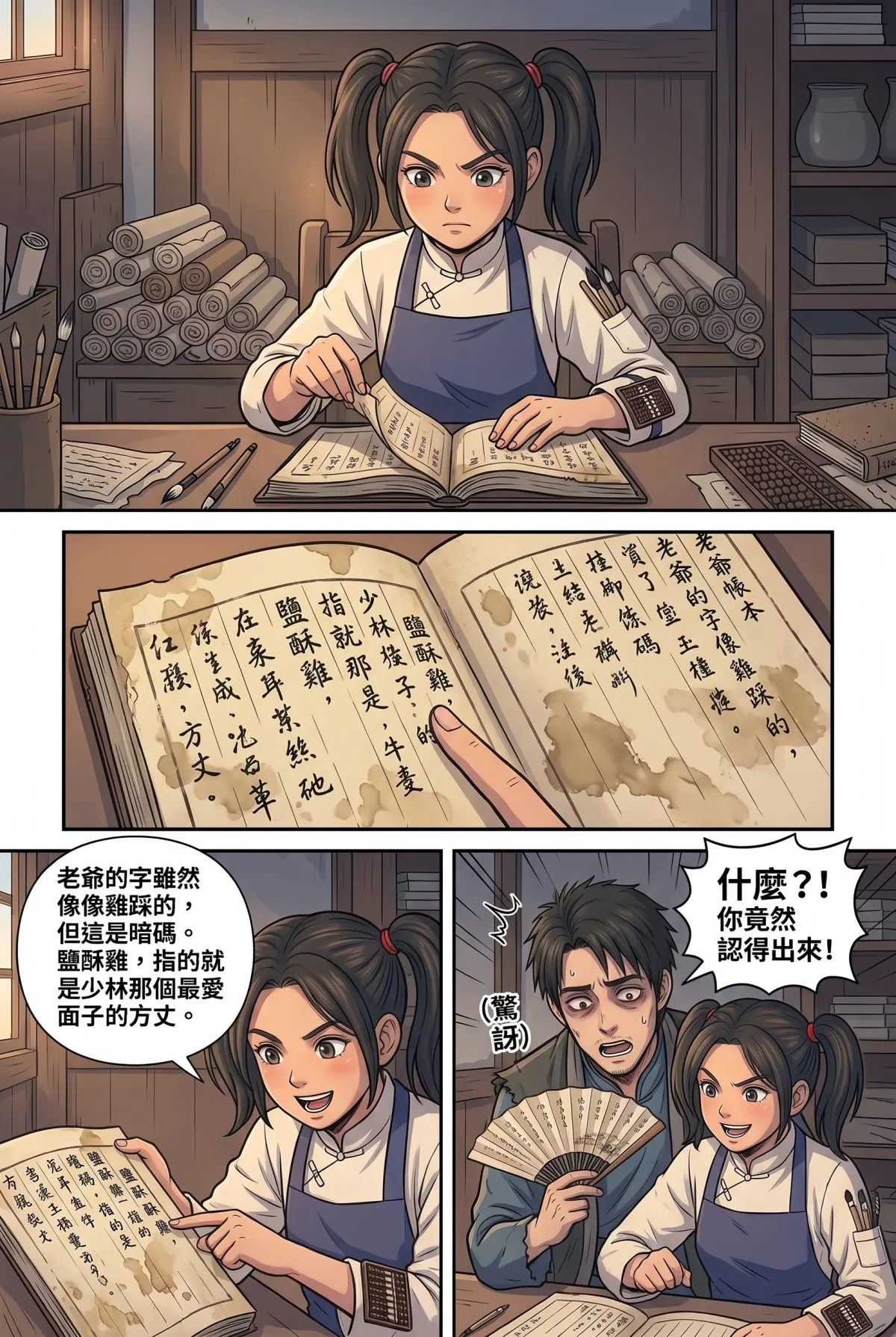《我的七個債主又為我打起來了》 第 2 集　《我的七個債主又為我打起來了》 - 第二章：破爛帳本裡的核彈級八卦 第 4 頁
