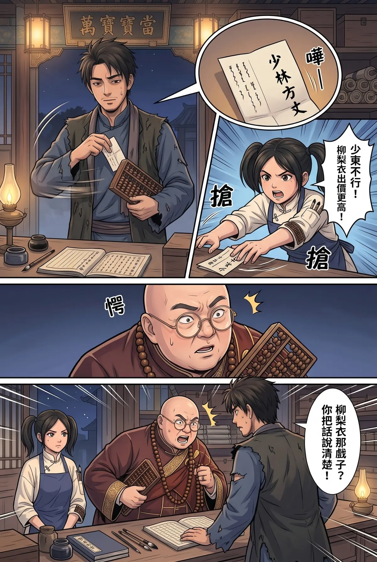 《我的七個債主又為我打起來了》 第 3 集　《我的七個債主又為我打起來了》 - 第三章：第一筆秘密典當成交 第 8 頁