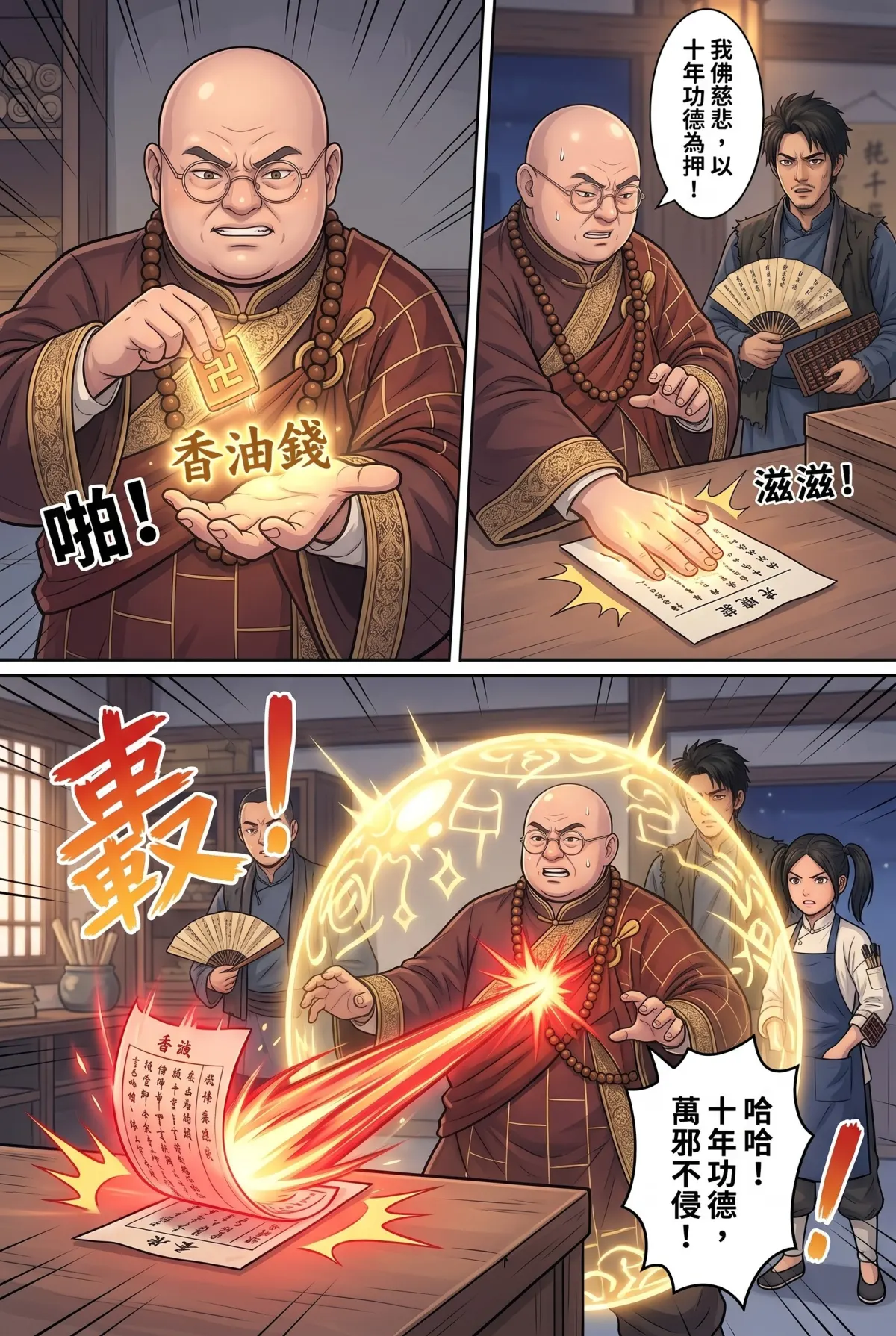《我的七個債主又為我打起來了》 第 3 集　《我的七個債主又為我打起來了》 - 第三章：第一筆秘密典當成交 第 11 頁