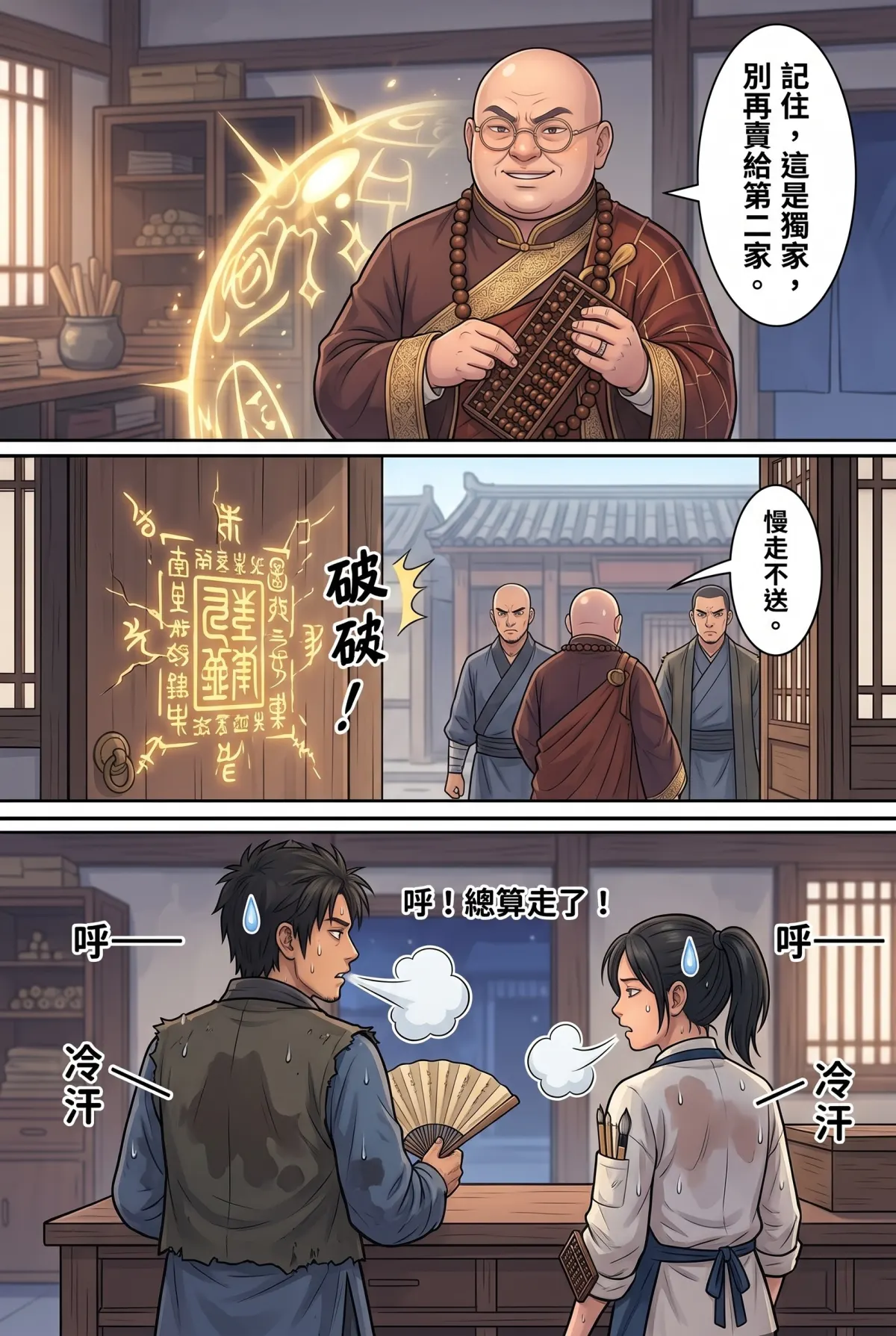 《我的七個債主又為我打起來了》 第 3 集　《我的七個債主又為我打起來了》 - 第三章：第一筆秘密典當成交 第 12 頁
