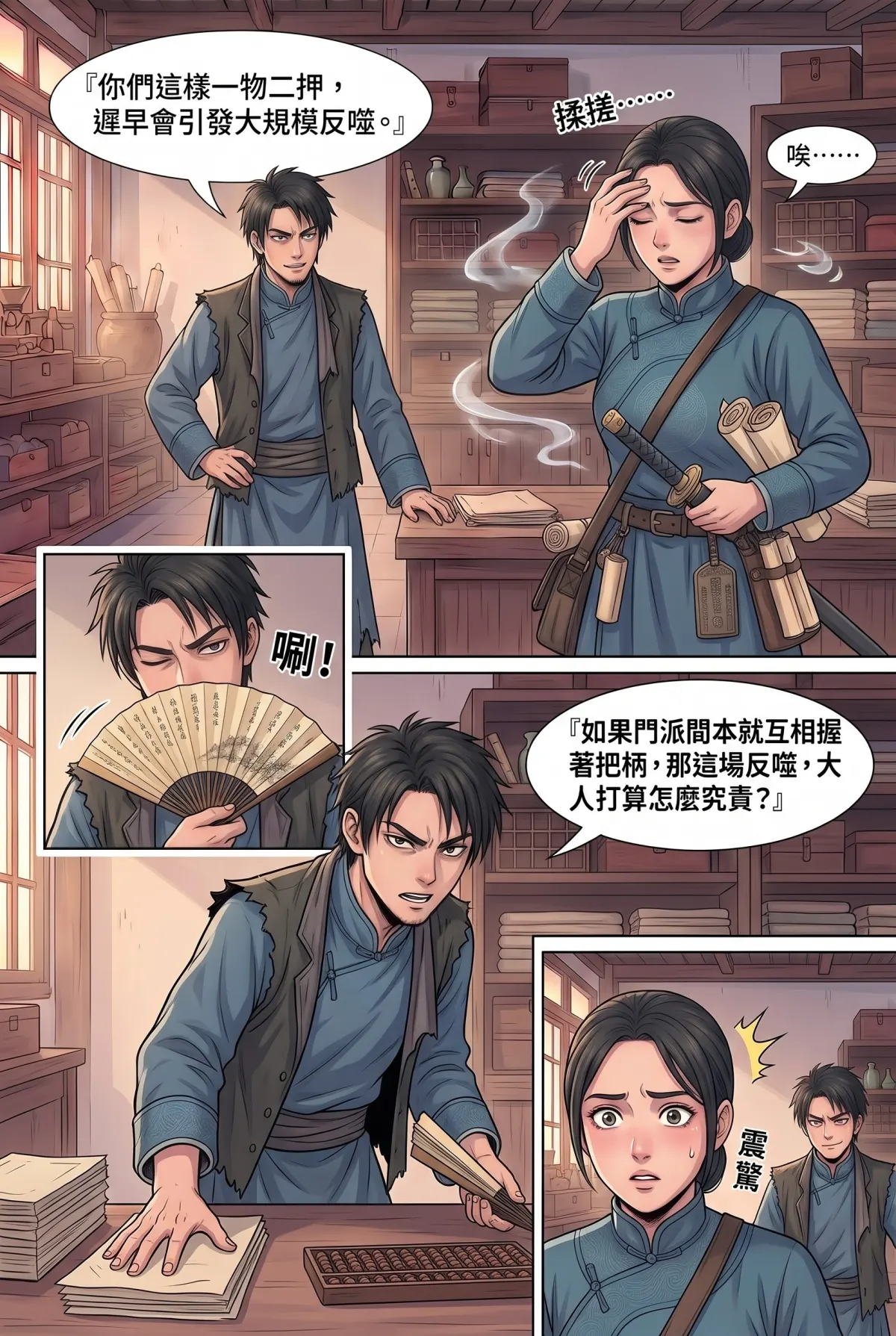 《我的七個債主又為我打起來了》 第 5 集　《我的七個債主又為我打起來了》 - 第五章：律劍門的消保官來了 第 9 頁