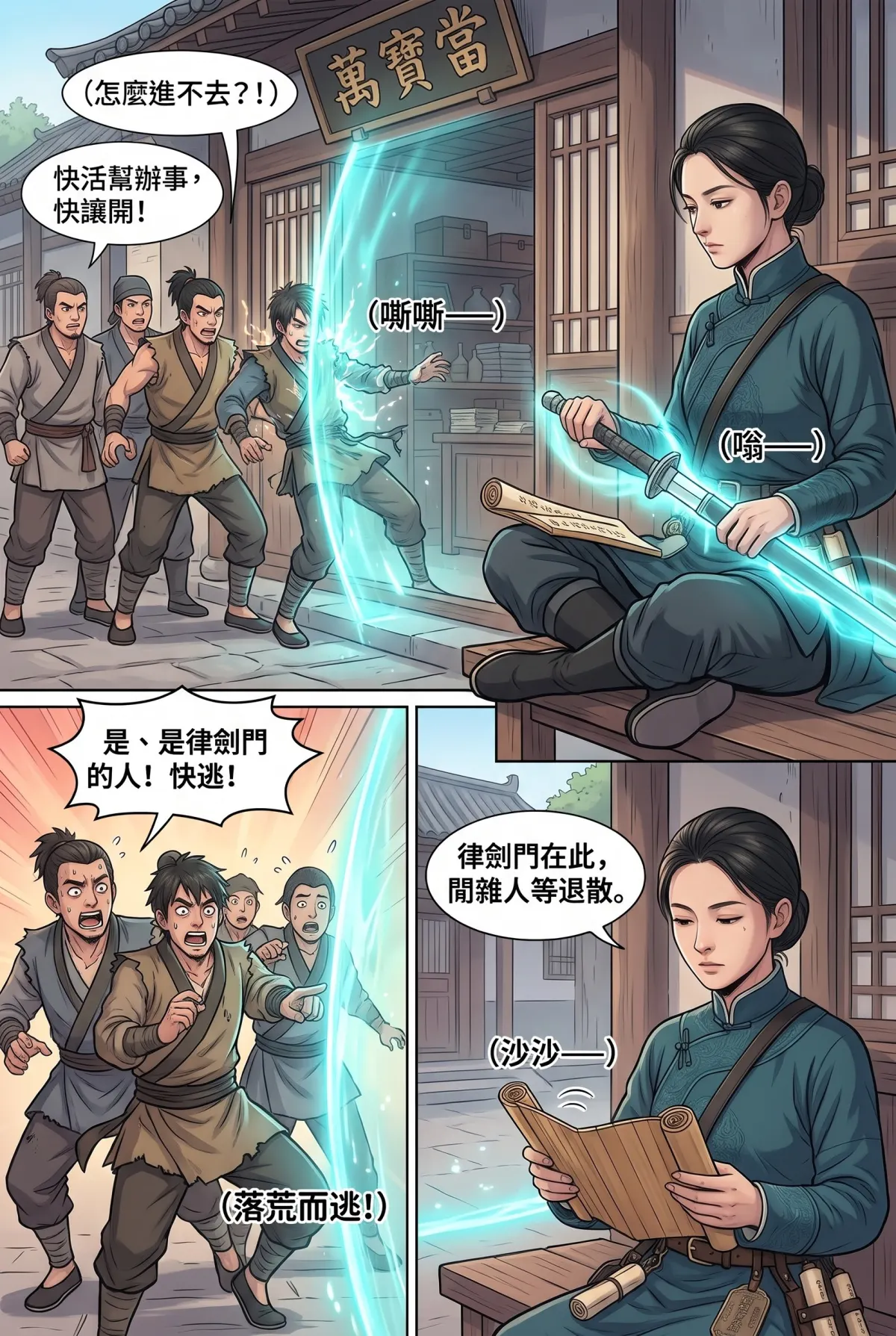 《我的七個債主又為我打起來了》 第 5 集　《我的七個債主又為我打起來了》 - 第五章：律劍門的消保官來了 第 14 頁