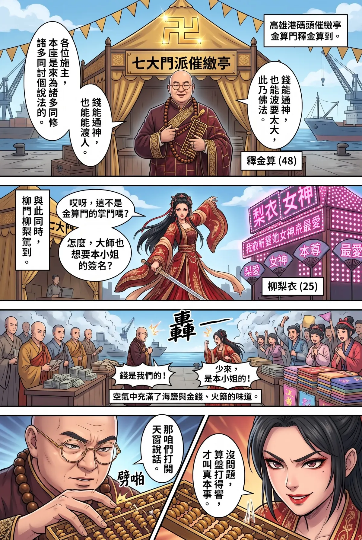 《我的七個債主又為我打起來了》 第 6 集　《我的七個債主又為我打起來了》 - 第六章：債主們為搶獨家先打起來 第 5 頁