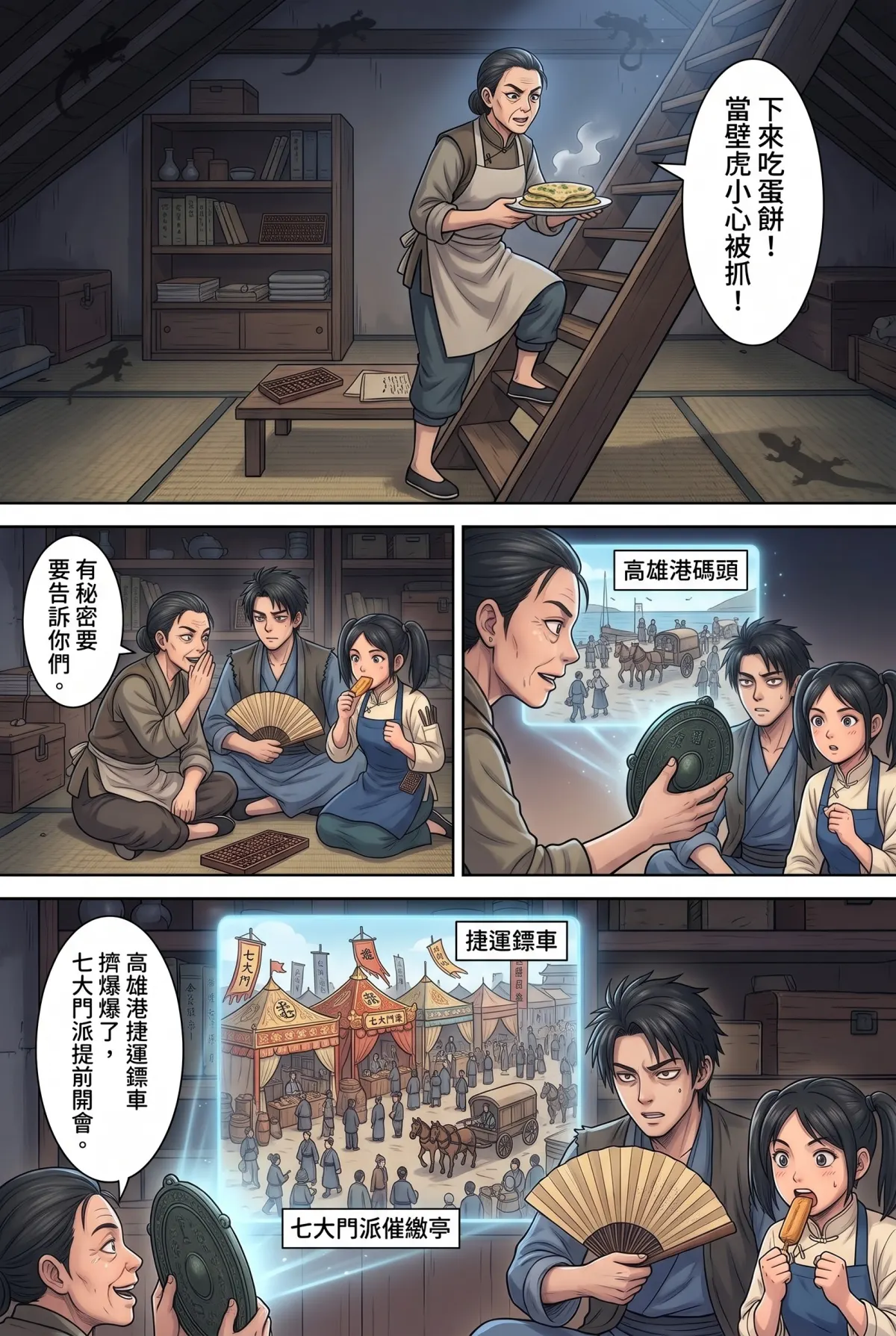 《我的七個債主又為我打起來了》 第 6 集　《我的七個債主又為我打起來了》 - 第六章：債主們為搶獨家先打起來 第 4 頁