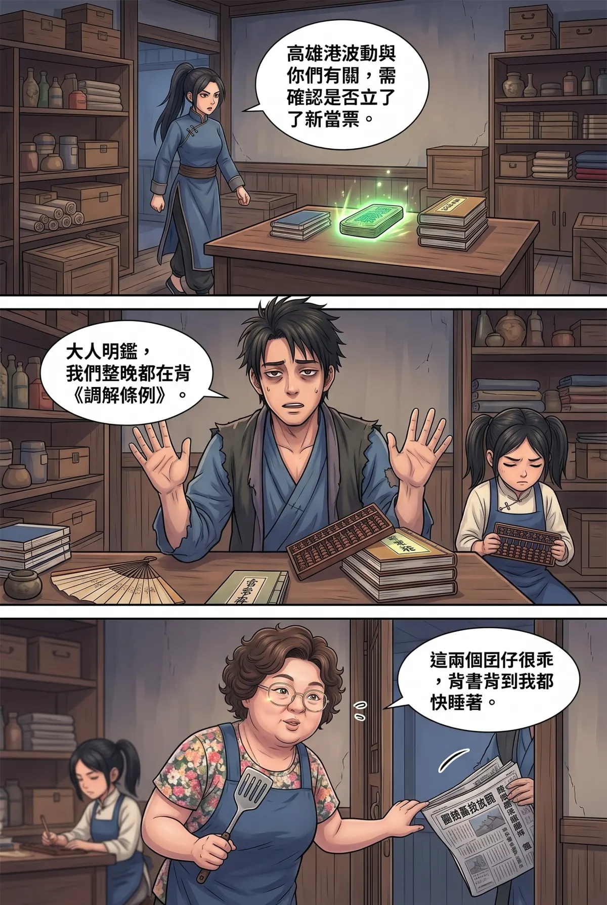 《我的七個債主又為我打起來了》 第 7 集　《我的七個債主又為我打起來了》 - 第七章：早餐店就是情報交易所 第 5 頁