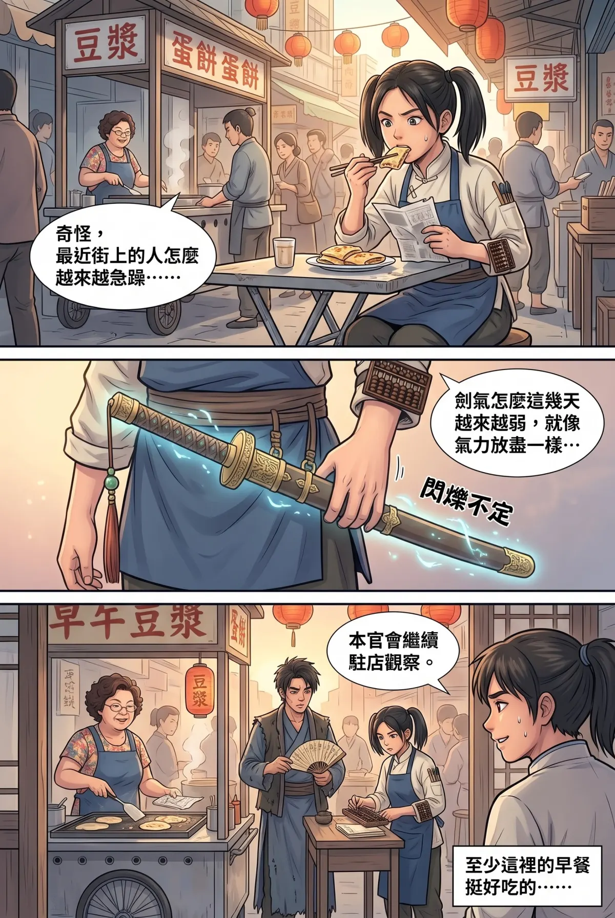 《我的七個債主又為我打起來了》 第 7 集　《我的七個債主又為我打起來了》 - 第七章：早餐店就是情報交易所 第 13 頁