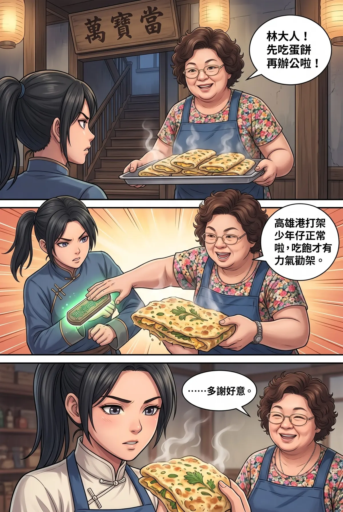《我的七個債主又為我打起來了》 第 7 集　《我的七個債主又為我打起來了》 - 第七章：早餐店就是情報交易所 第 3 頁