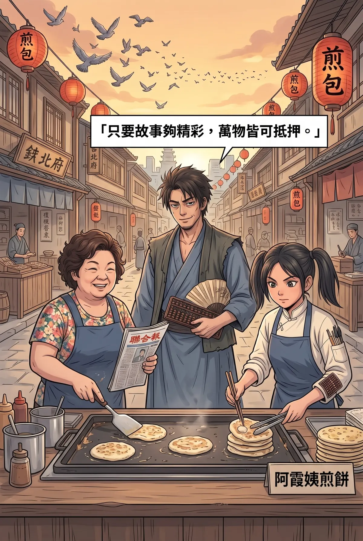 《我的七個債主又為我打起來了》 第 7 集　《我的七個債主又為我打起來了》 - 第七章：早餐店就是情報交易所 第 16 頁