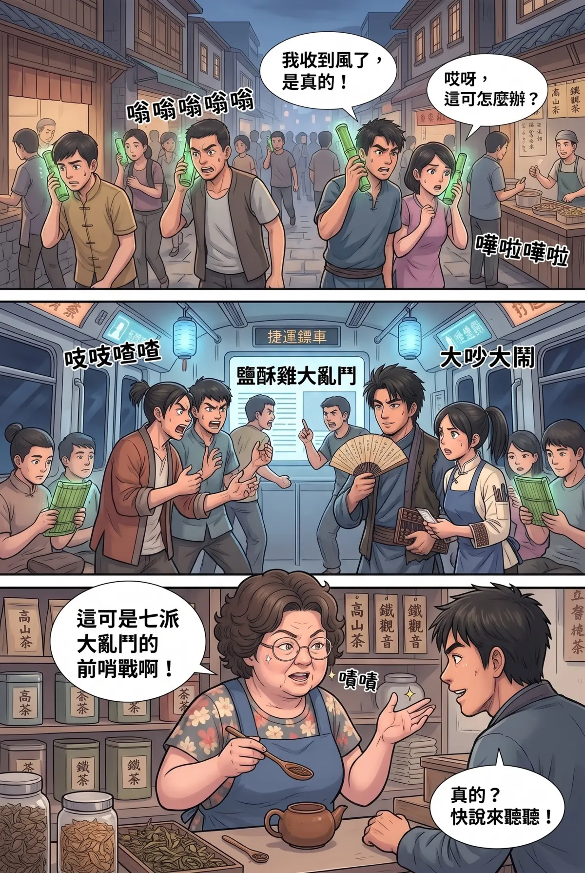 《我的七個債主又為我打起來了》 第 7 集　《我的七個債主又為我打起來了》 - 第七章：早餐店就是情報交易所 第 11 頁