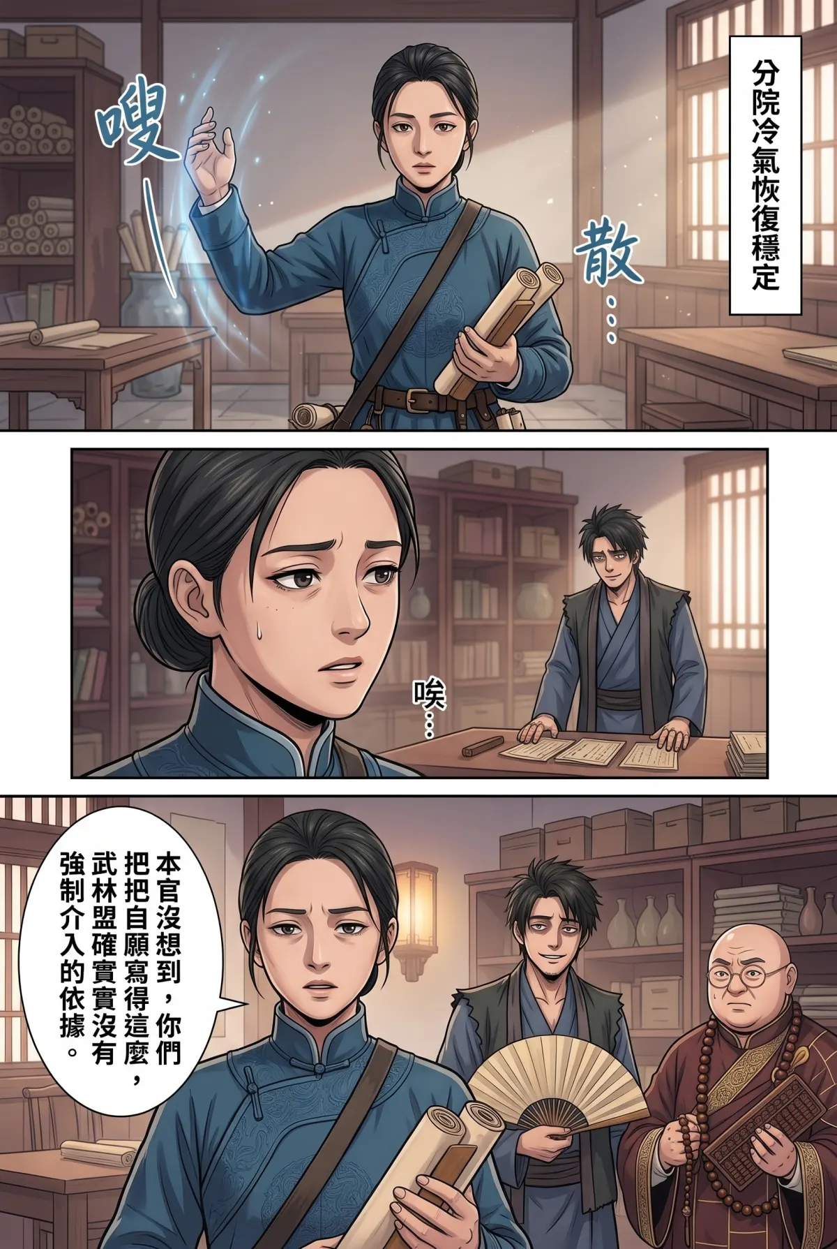 《我的七個債主又為我打起來了》 第 8 集　《我的七個債主又為我打起來了》 - 第八章：法條劍氣踢到鐵板 第 15 頁
