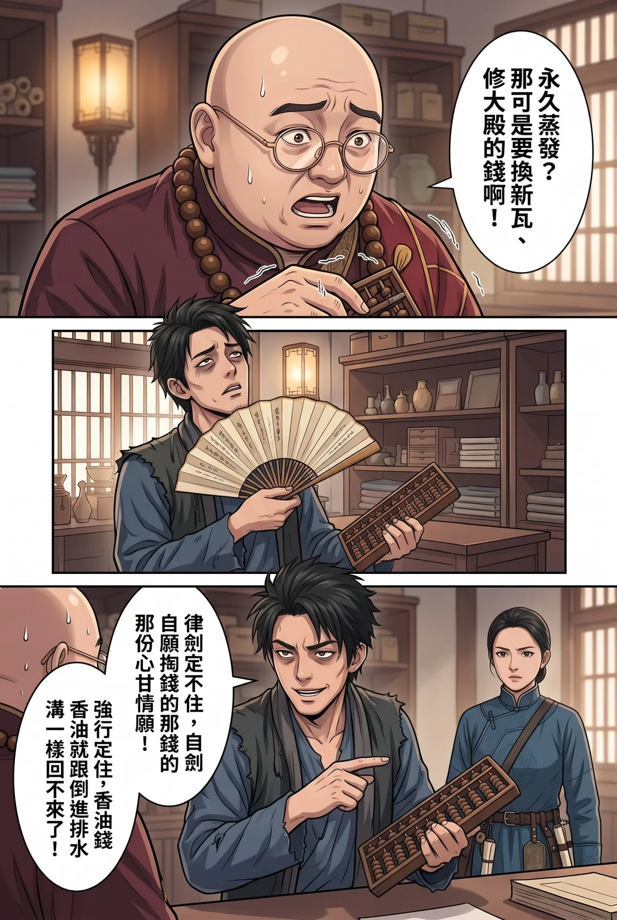 《我的七個債主又為我打起來了》 第 8 集　《我的七個債主又為我打起來了》 - 第八章：法條劍氣踢到鐵板 第 12 頁