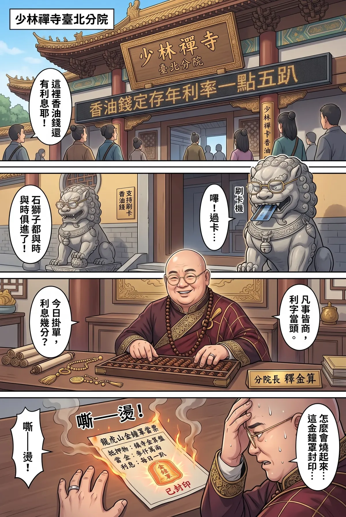 《我的七個債主又為我打起來了》 第 8 集　《我的七個債主又為我打起來了》 - 第八章：法條劍氣踢到鐵板 第 3 頁