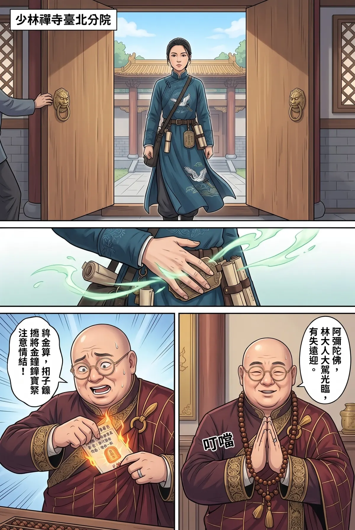 《我的七個債主又為我打起來了》 第 8 集　《我的七個債主又為我打起來了》 - 第八章：法條劍氣踢到鐵板 第 4 頁