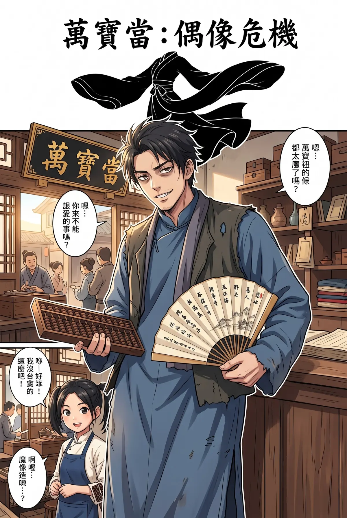 《我的七個債主又為我打起來了》 第 9 集　《我的七個債主又為我打起來了》 - 第九章：假獨家爆雷，名角暴走 第 1 頁