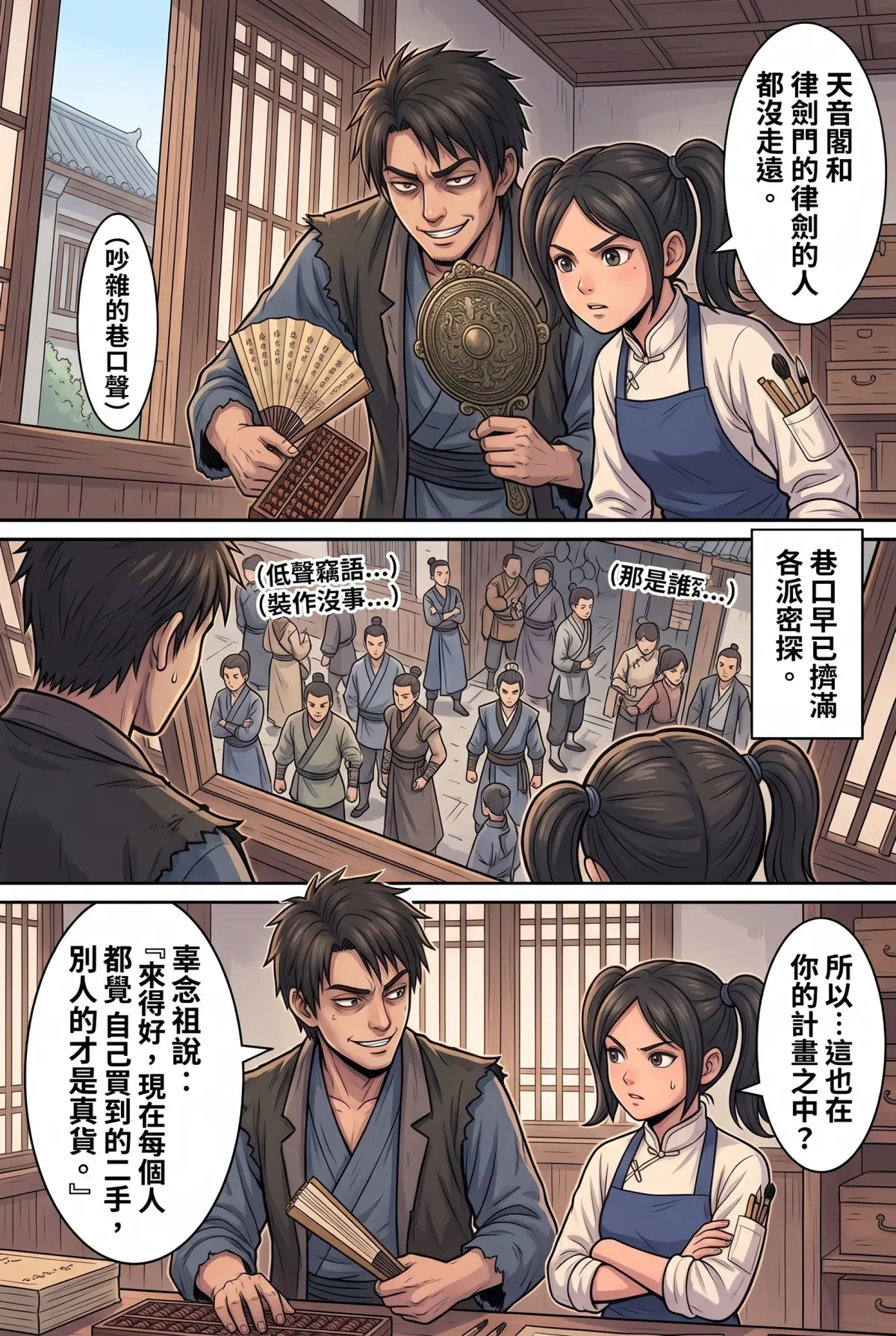 《我的七個債主又為我打起來了》 第 10 集　《我的七個債主又為我打起來了》 - 第十章：全島混戰，情報大崩盤 第 11 頁