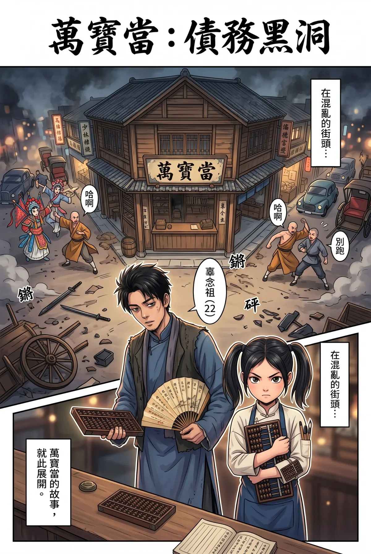 《我的七個債主又為我打起來了》 第 11 集　《我的七個債主又為我打起來了》 - 第十一章：與消保官共擬破產計畫 第 1 頁