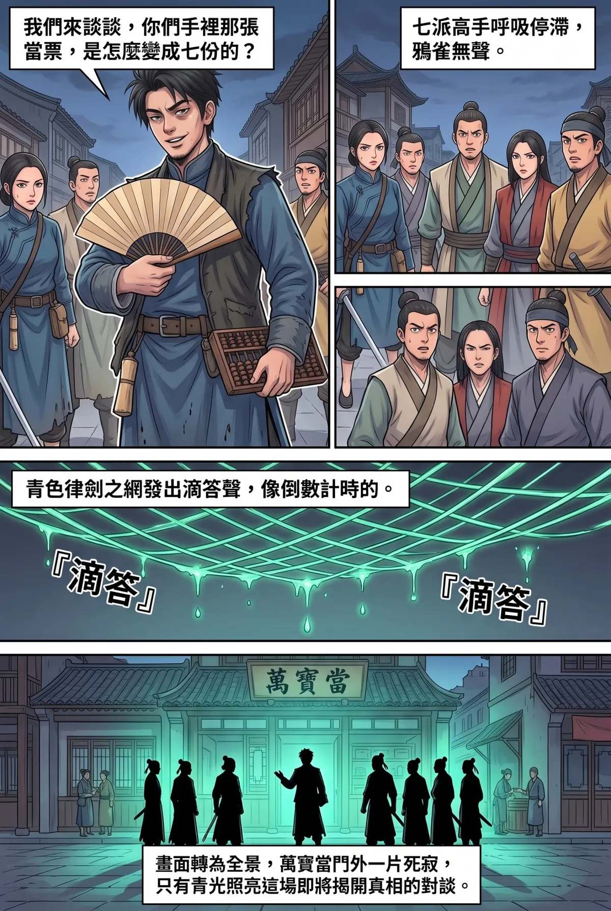 《我的七個債主又為我打起來了》 第 14 集　《我的七個債主又為我打起來了》 - 第十四章：七派夜襲萬寶當 第 16 頁