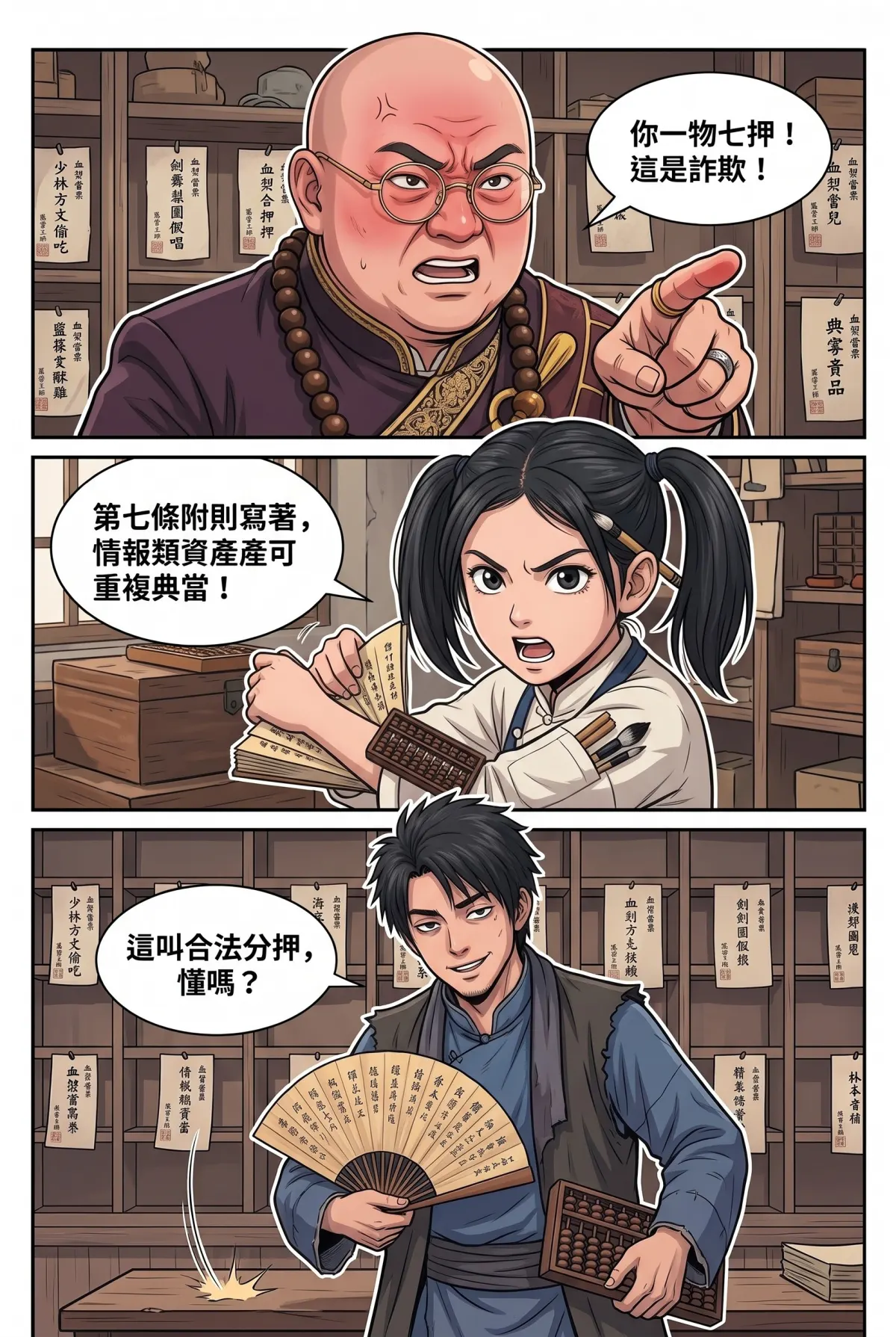 《我的七個債主又為我打起來了》 第 15 集　《我的七個債主又為我打起來了》 - 第十五章：讓債務自己打到破產 第 7 頁