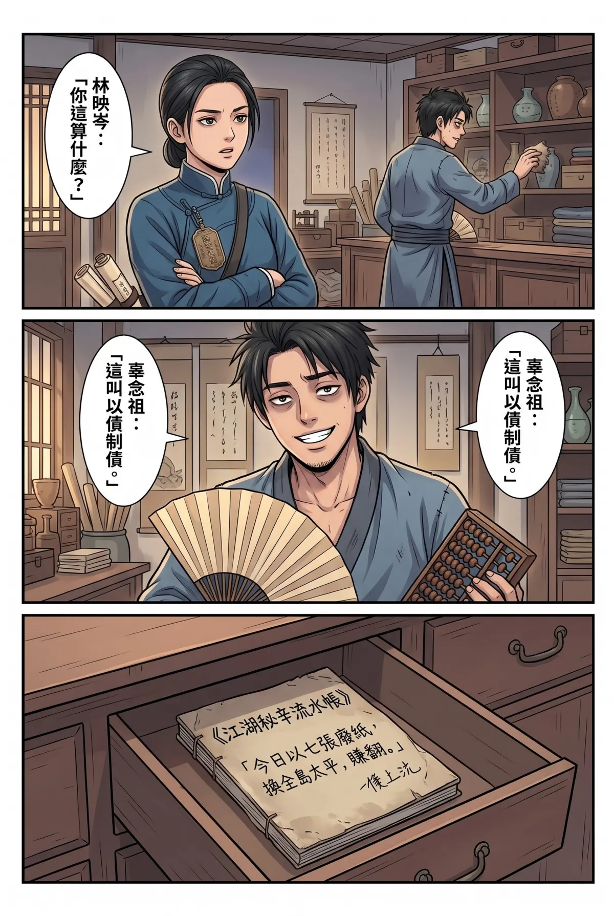 《我的七個債主又為我打起來了》 第 15 集　《我的七個債主又為我打起來了》 - 第十五章：讓債務自己打到破產 第 16 頁