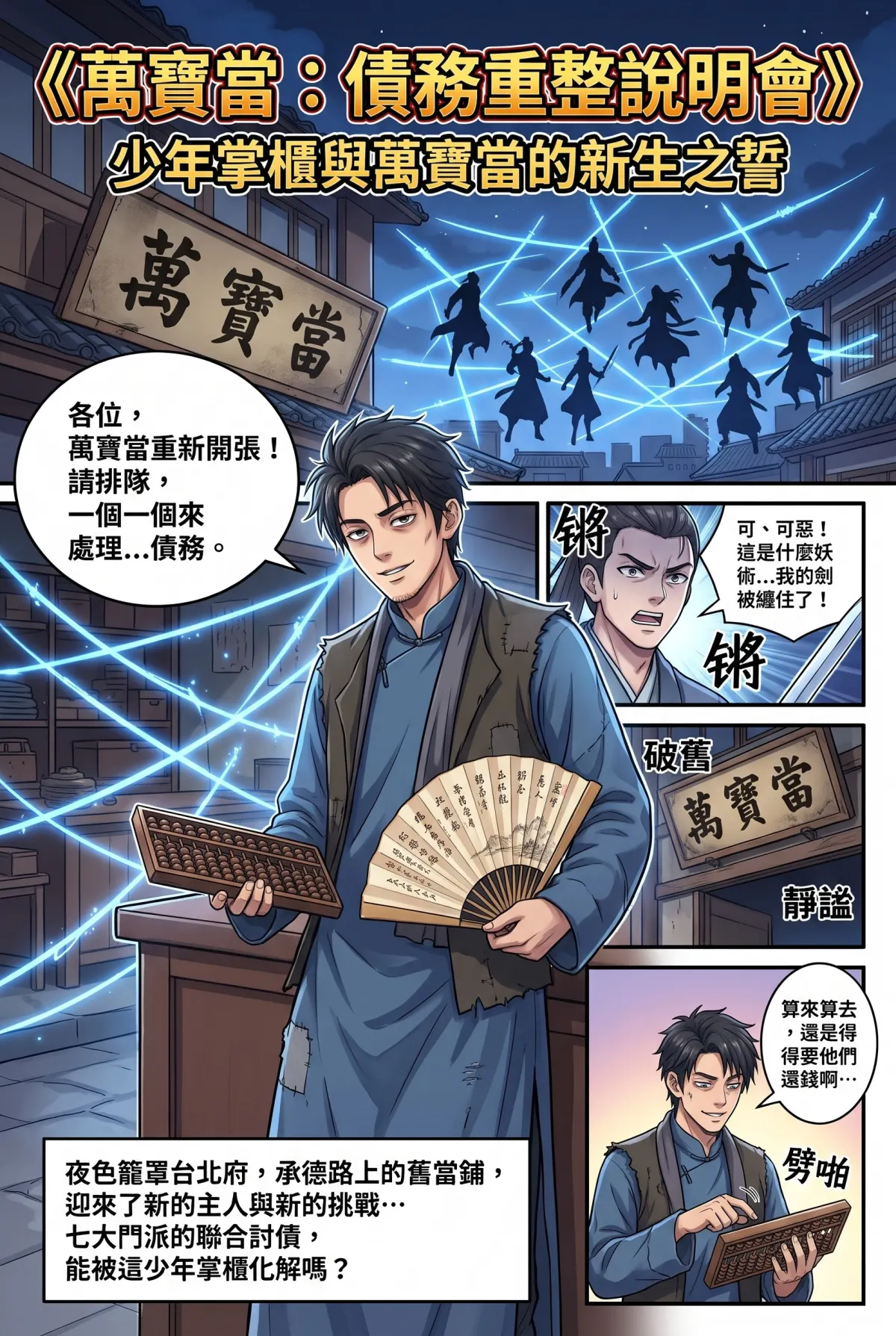 《我的七個債主又為我打起來了》 第 15 集　《我的七個債主又為我打起來了》 - 第十五章：讓債務自己打到破產 第 1 頁