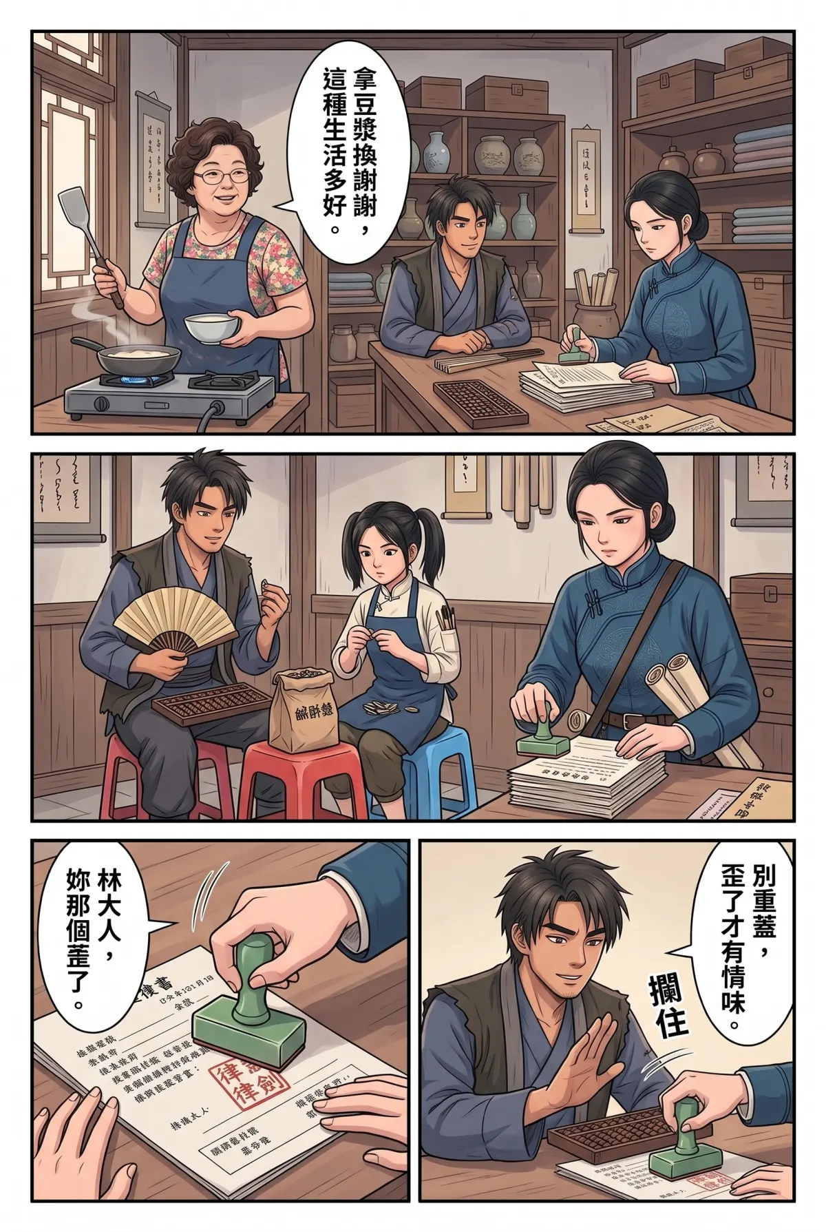 《我的七個債主又為我打起來了》 第 16 集　《我的七個債主又為我打起來了》 - 第十六章：全島最強八卦交易所開張(完) 第 10 頁