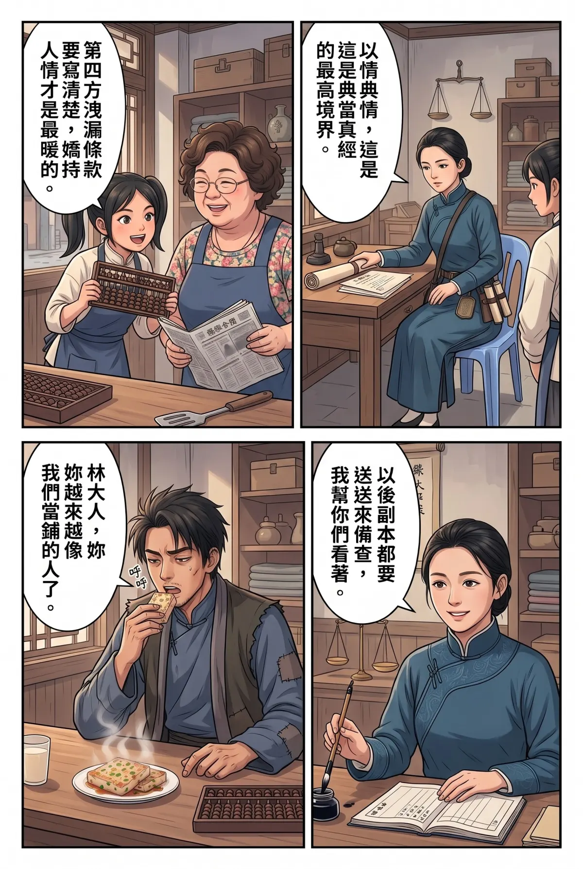 《我的七個債主又為我打起來了》 第 16 集　《我的七個債主又為我打起來了》 - 第十六章：全島最強八卦交易所開張(完) 第 7 頁