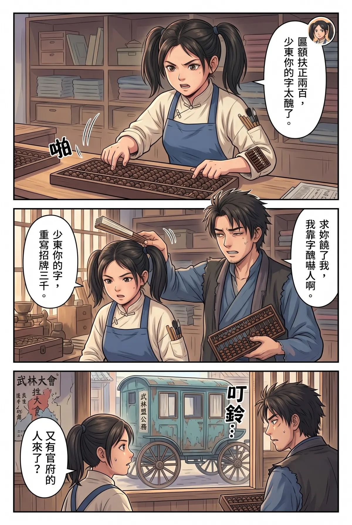 《我的七個債主又為我打起來了》 第 16 集　《我的七個債主又為我打起來了》 - 第十六章：全島最強八卦交易所開張(完) 第 3 頁