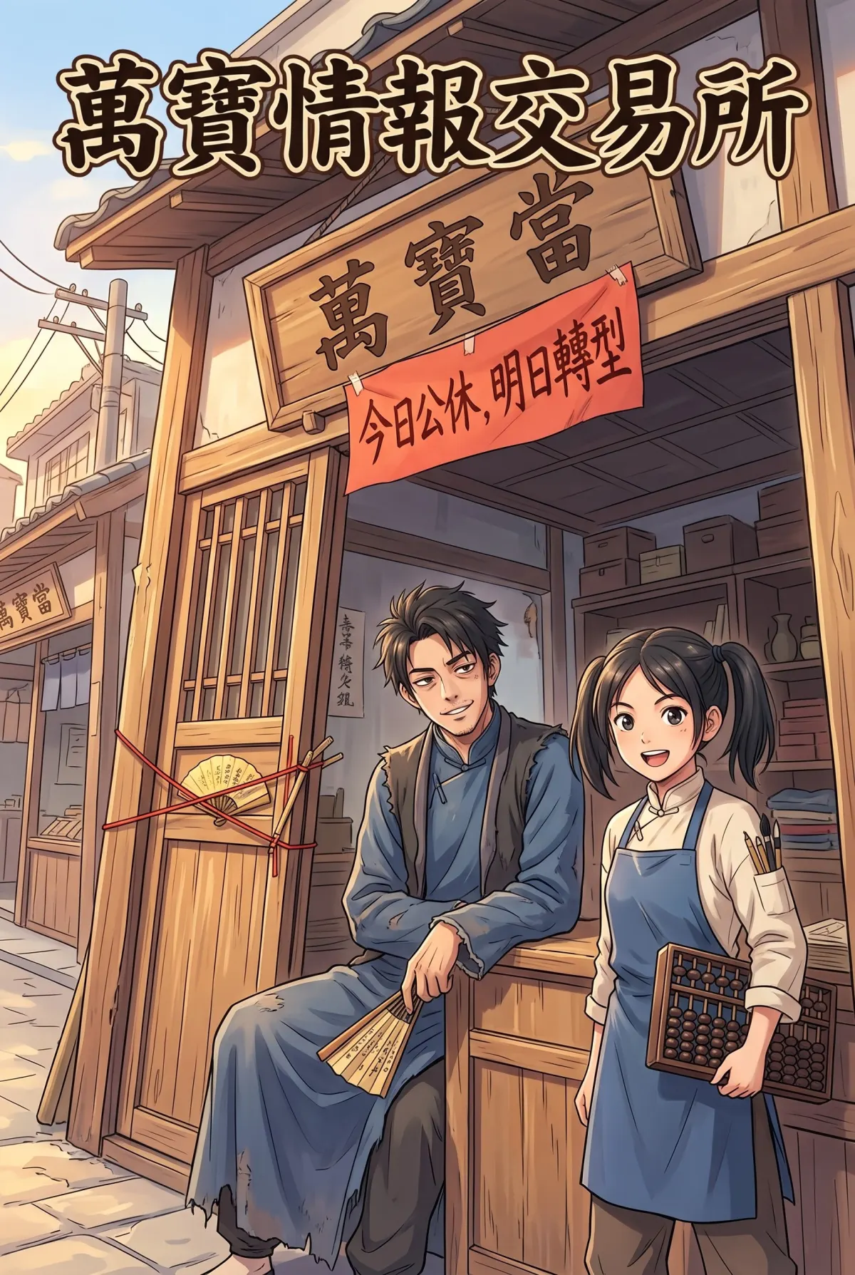 《我的七個債主又為我打起來了》 第 16 集　《我的七個債主又為我打起來了》 - 第十六章：全島最強八卦交易所開張(完) 第 1 頁
