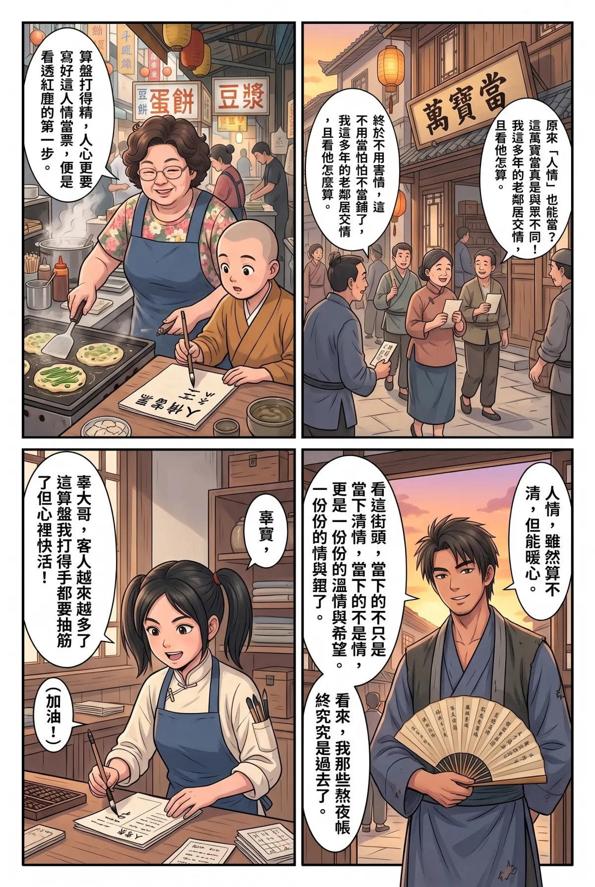 《我的七個債主又為我打起來了》 第 16 集　《我的七個債主又為我打起來了》 - 第十六章：全島最強八卦交易所開張(完) 第 12 頁