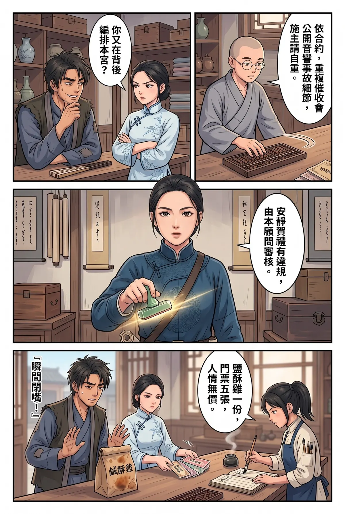 《我的七個債主又為我打起來了》 第 16 集　《我的七個債主又為我打起來了》 - 第十六章：全島最強八卦交易所開張(完) 第 9 頁