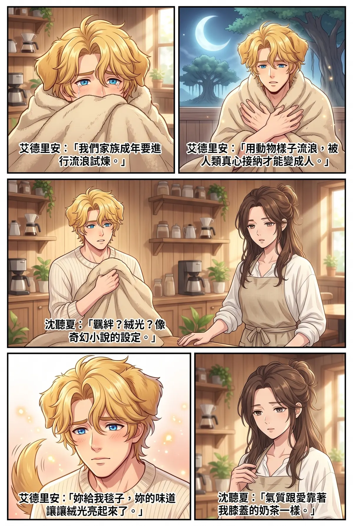 巷弄裡的金毛貴公子 第 2 集　巷弄裡的金毛貴公子 - 廚房裡的金髮美男 第 10 頁