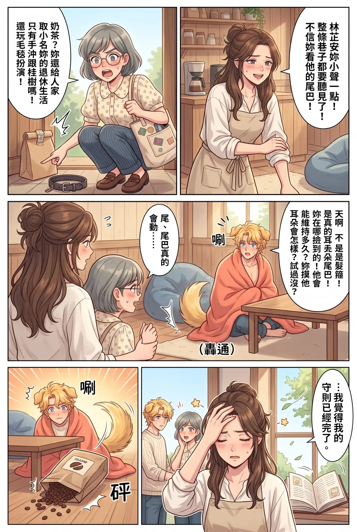 巷弄裡的金毛貴公子 第 3 集　巷弄裡的金毛貴公子 - 心契與絨光的秘密 第 7 頁