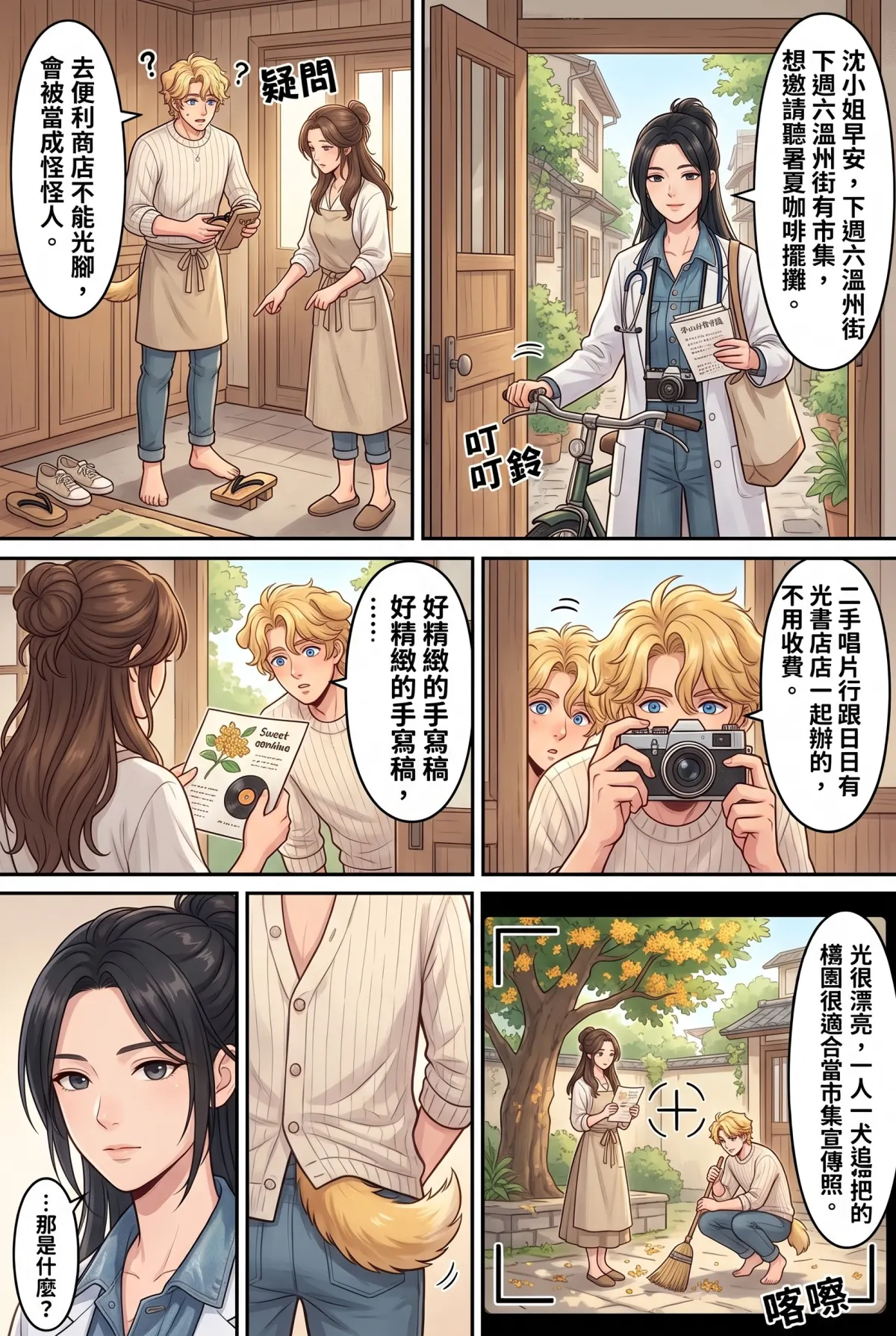 巷弄裡的金毛貴公子 第 4 集　巷弄裡的金毛貴公子 - 退休計畫的雞飛狗跳 第 6 頁
