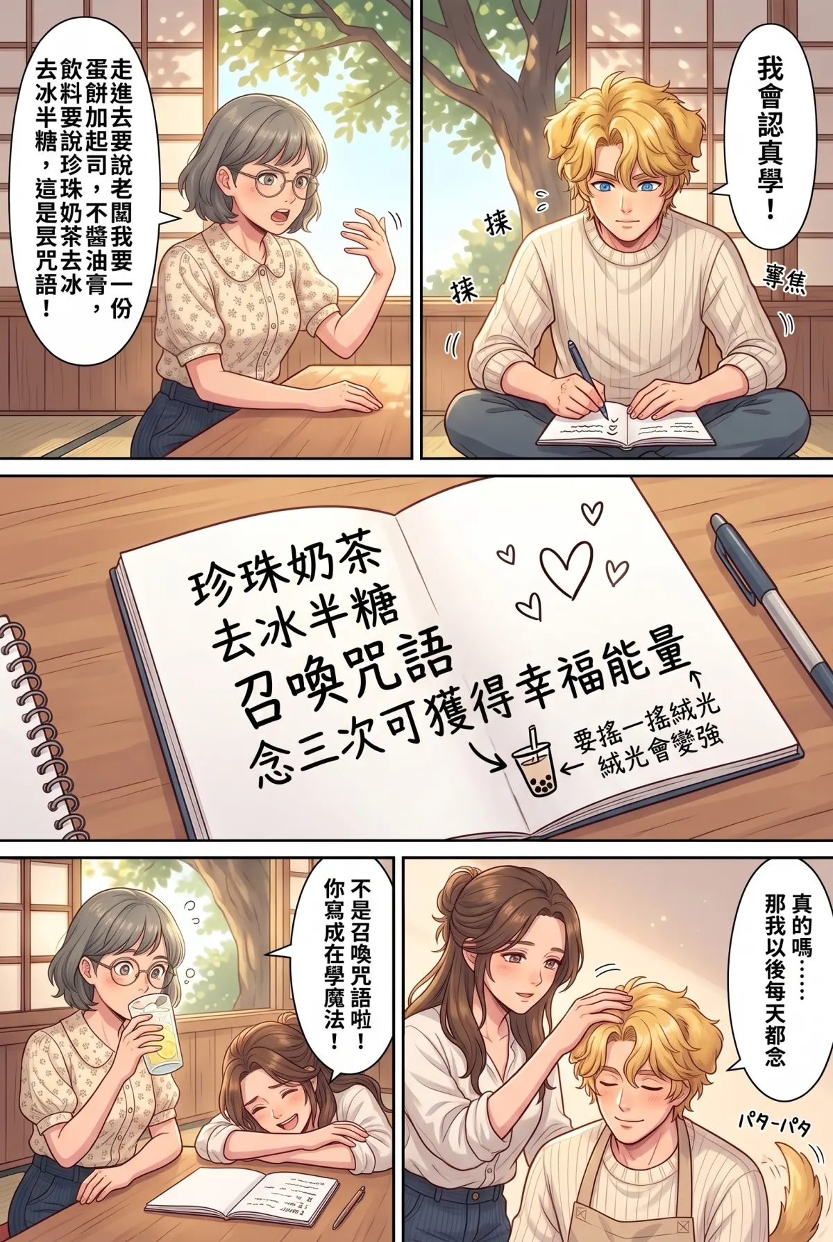 巷弄裡的金毛貴公子 第 6 集　巷弄裡的金毛貴公子 - 日日有光的作戰會議 第 6 頁