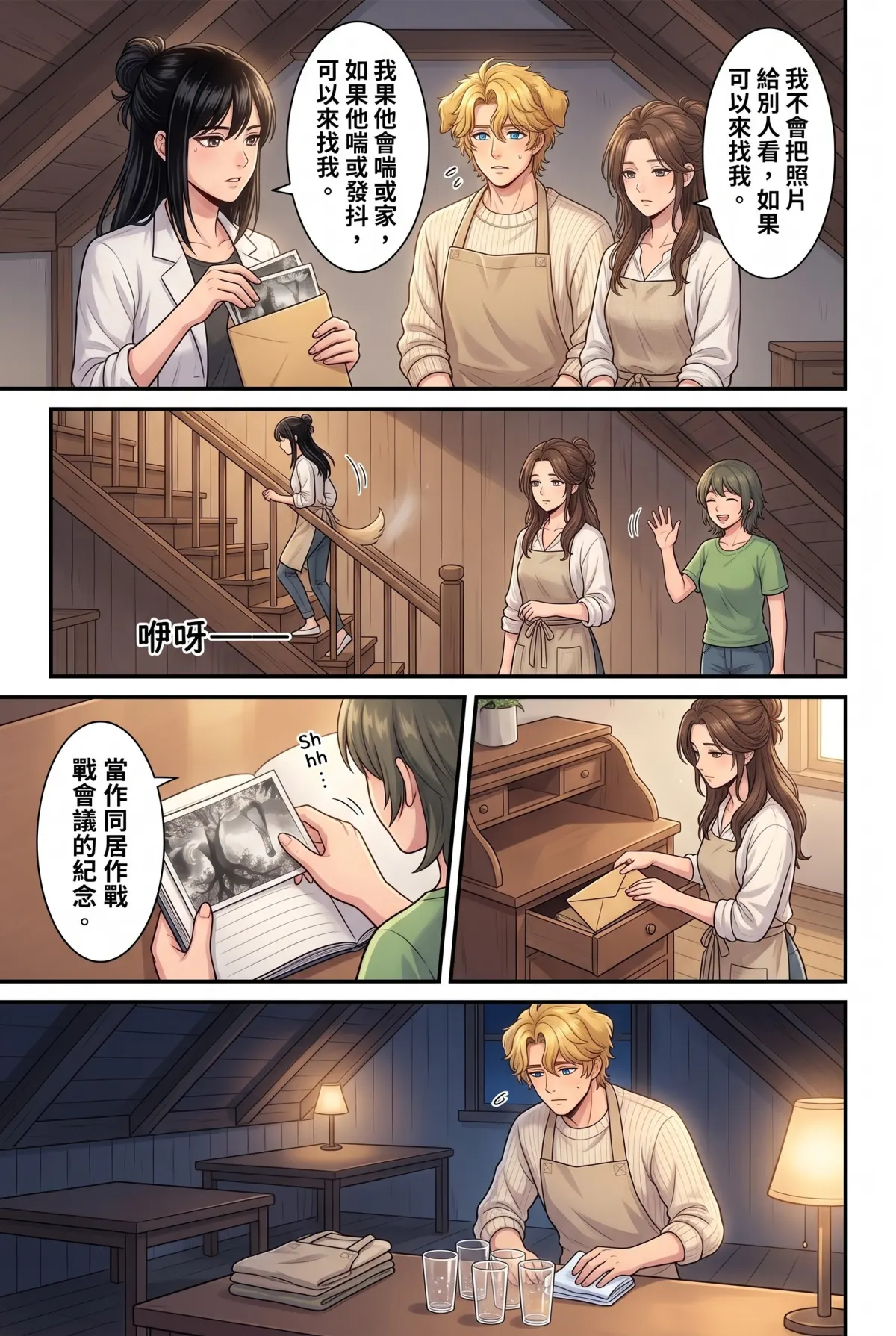 巷弄裡的金毛貴公子 第 7 集　巷弄裡的金毛貴公子 - 桂花樹下的絨光修行 第 4 頁