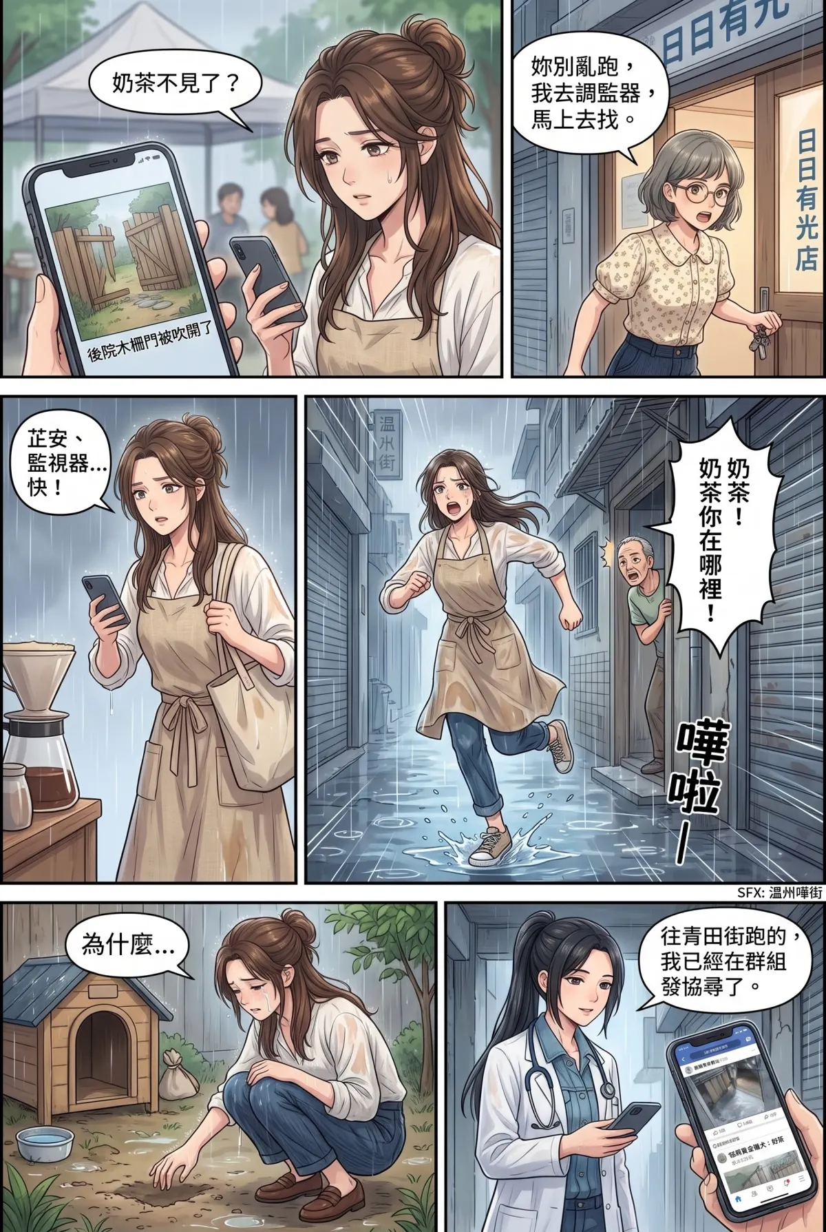 巷弄裡的金毛貴公子 第 11 集　巷弄裡的金毛貴公子 - 走失在永康街的午後 第 6 頁